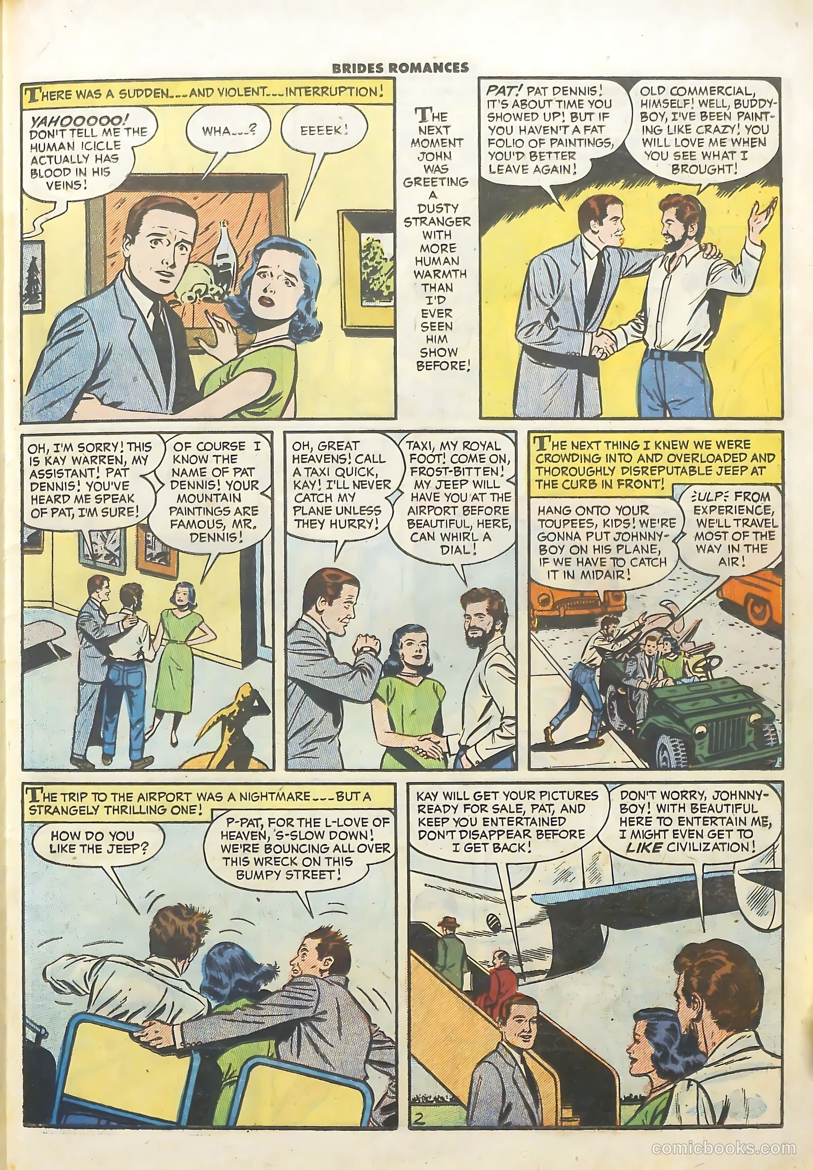Brides Romances #23 (1956) — page 19 of 36