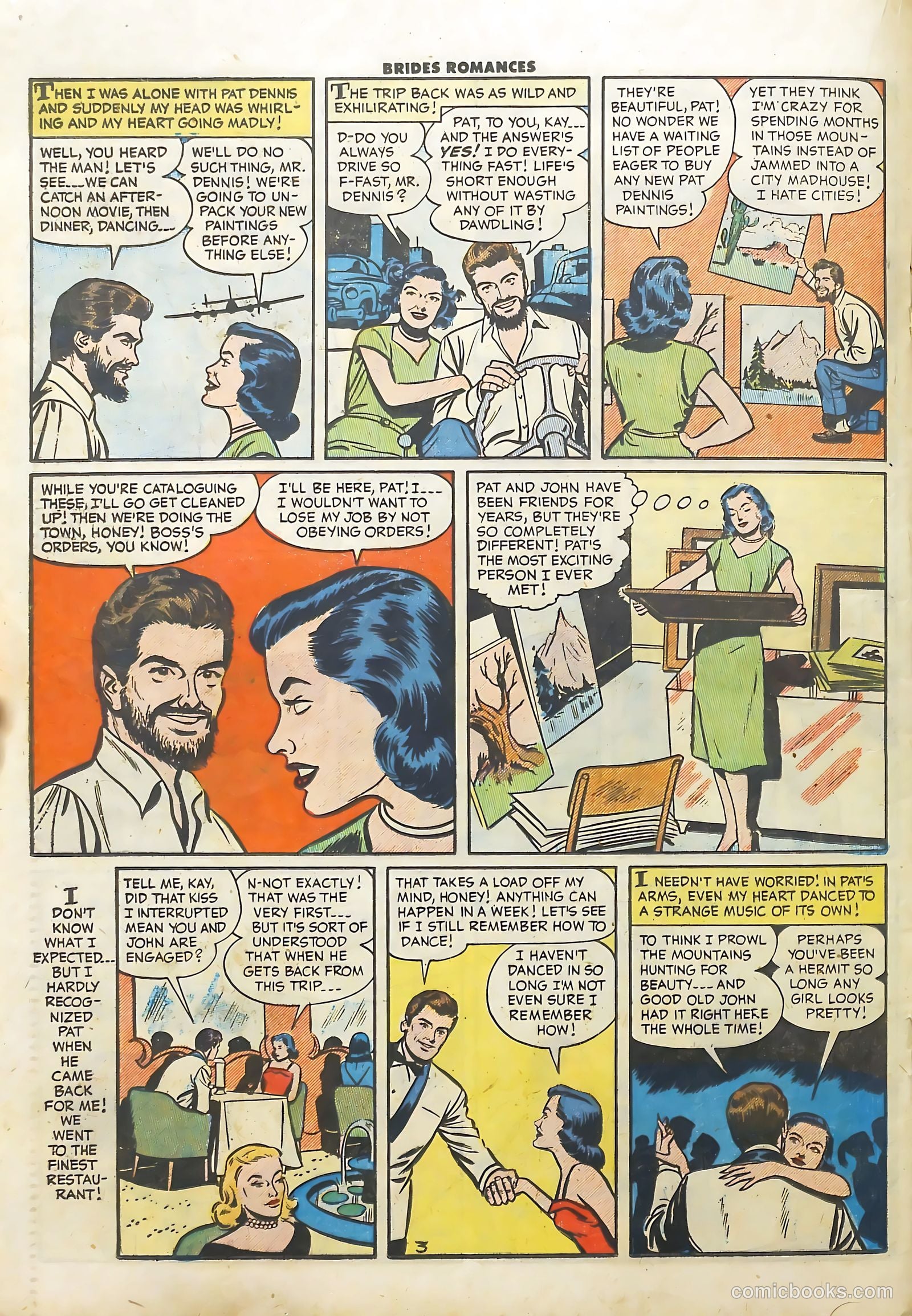 Brides Romances #23 (1956) — page 20 of 36