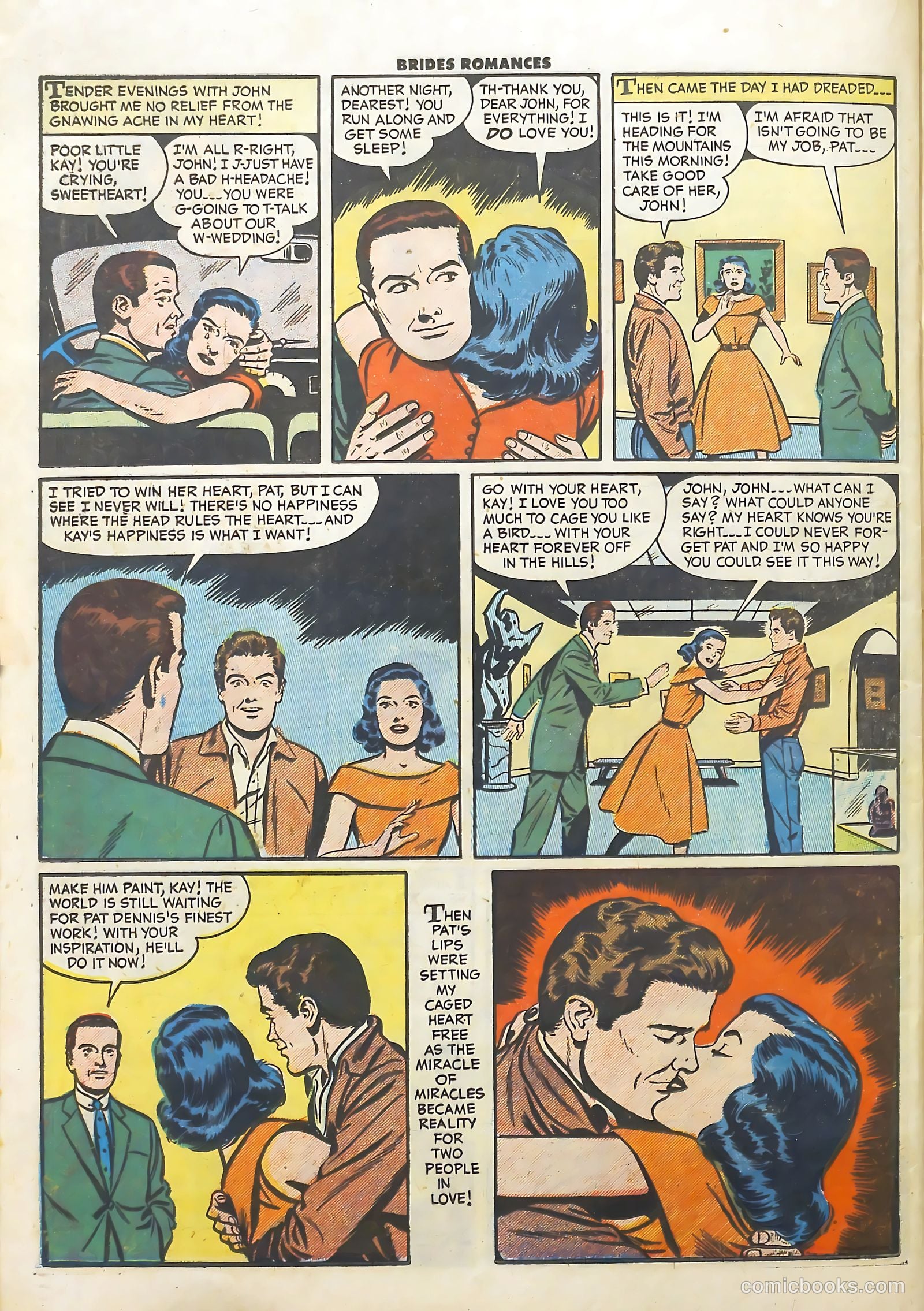 Brides Romances #23 (1956) — page 24 of 36