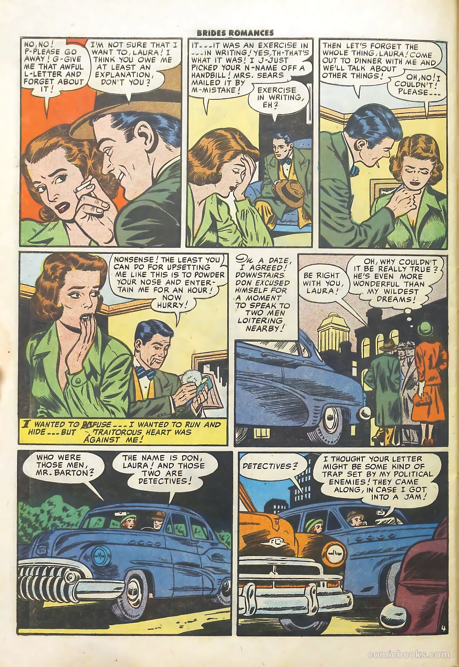 Brides Romances #23 (1956) — page 30 of 36