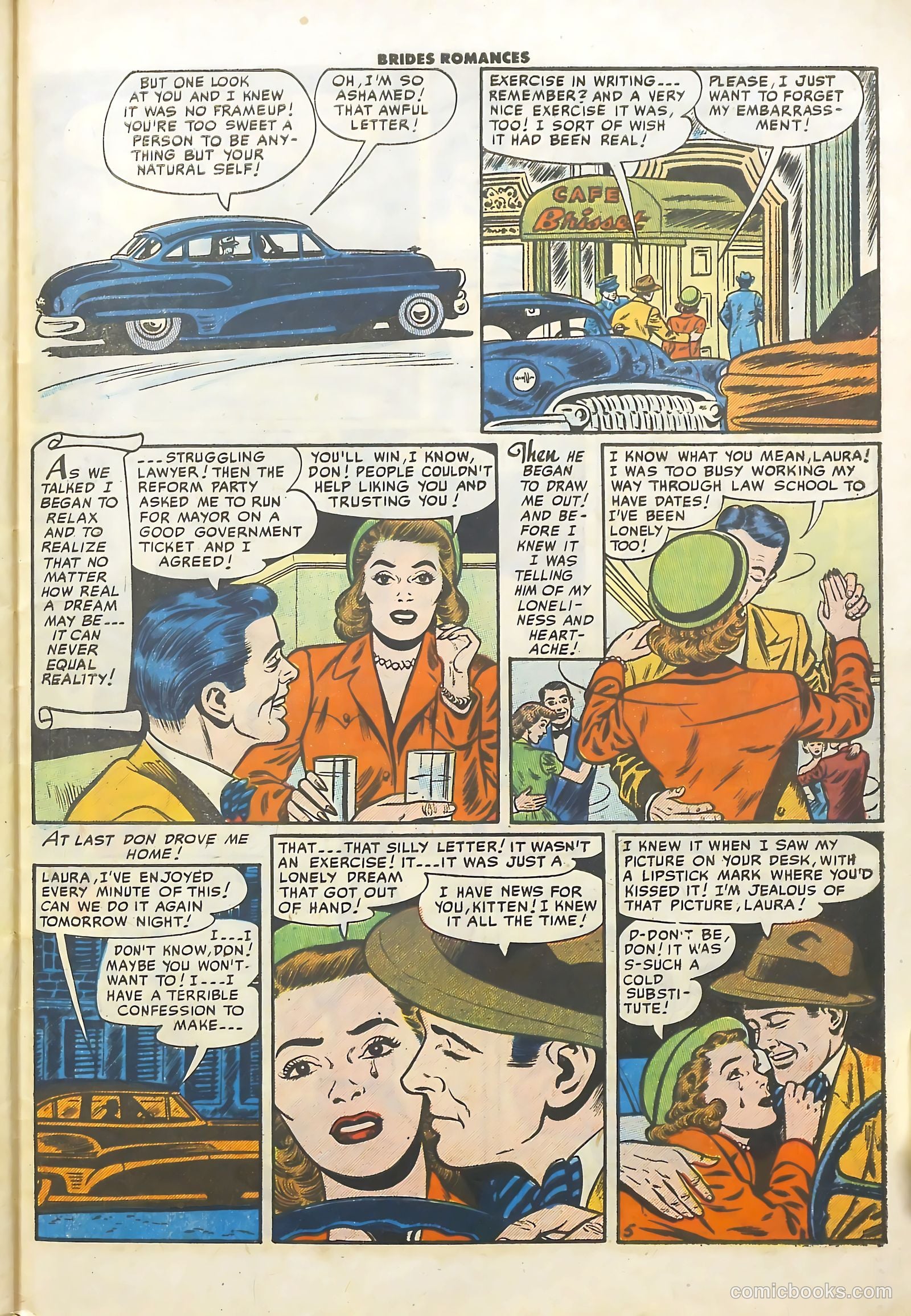 Brides Romances #23 (1956) — page 31 of 36