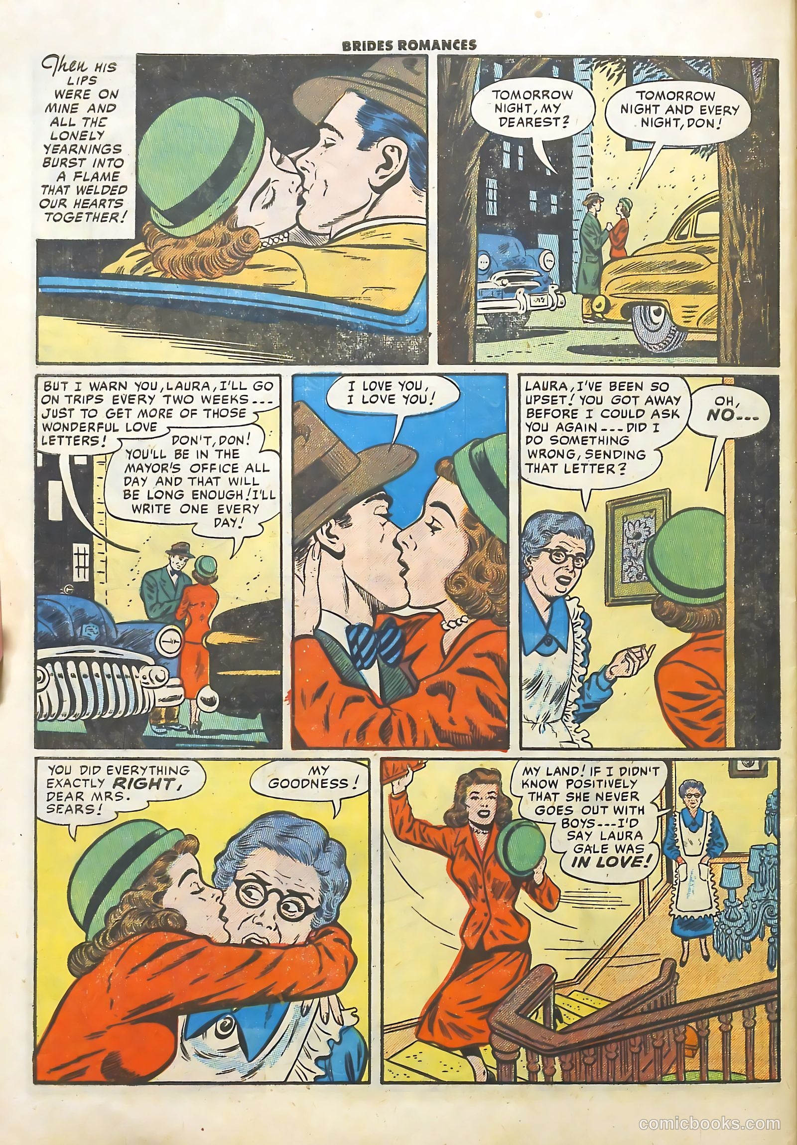 Brides Romances #23 (1956) — page 32 of 36