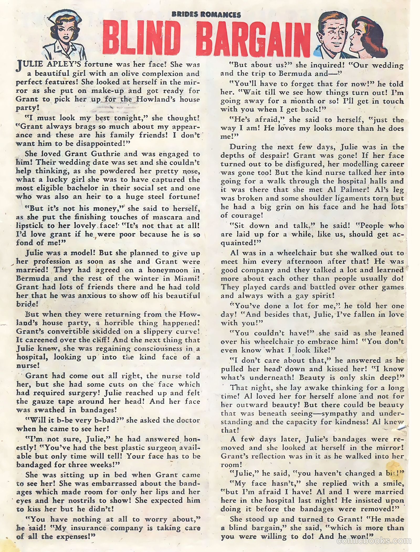 Brides Romances #3 (1954) — page 26 of 36