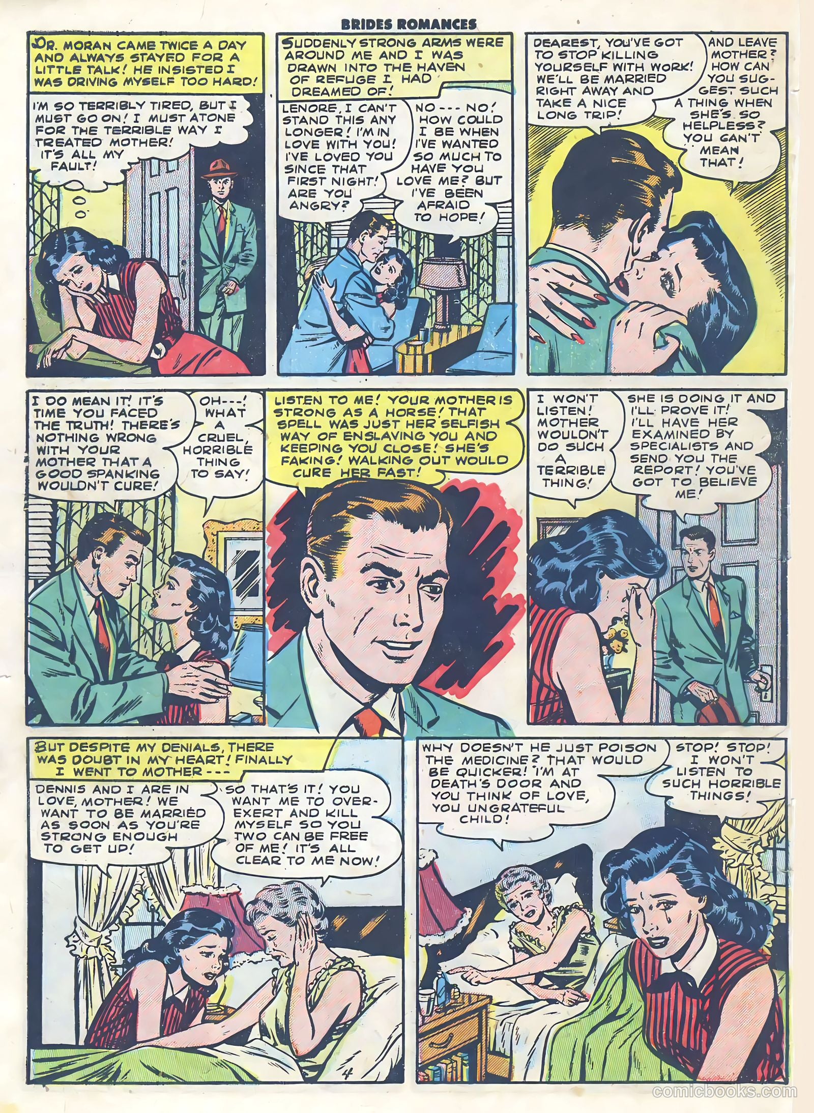 Brides Romances #3 (1954) — page 30 of 36