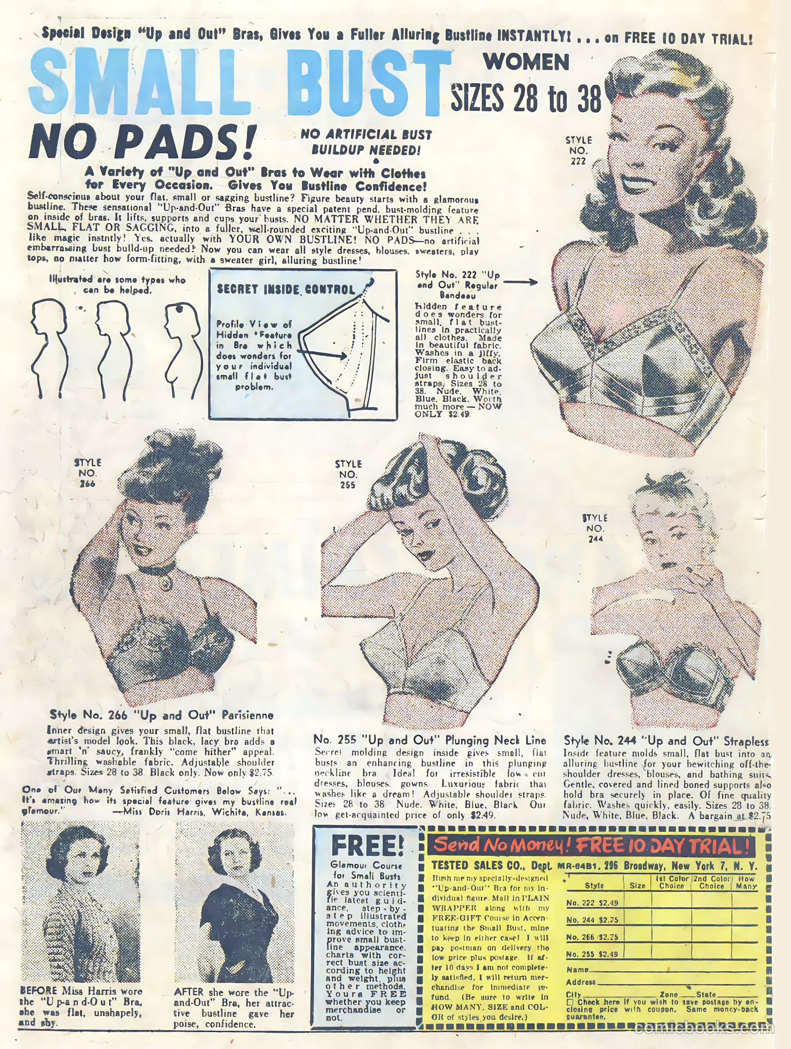 Brides Romances #3 (1954) — page 34 of 36