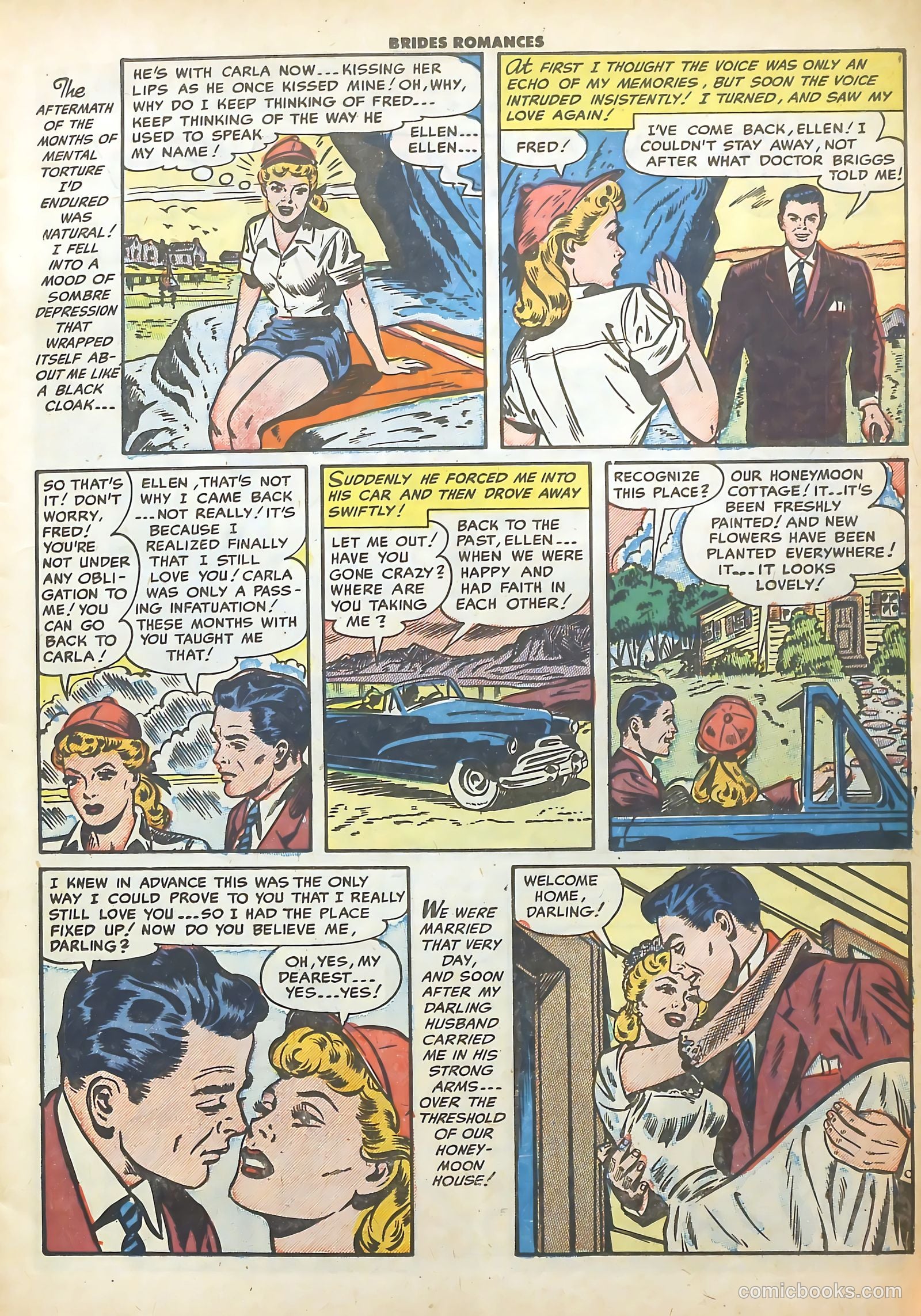 Brides Romances #4 (1954) — page 11 of 36