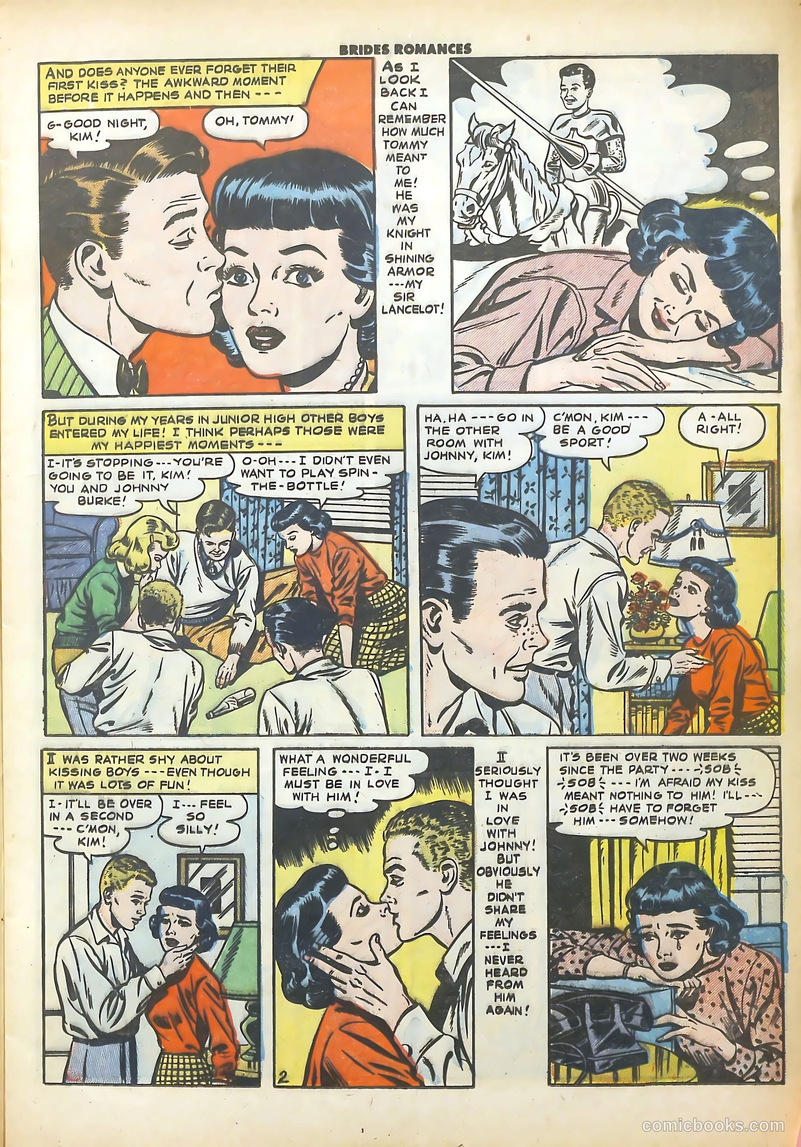 Brides Romances #4 (1954) — page 13 of 36