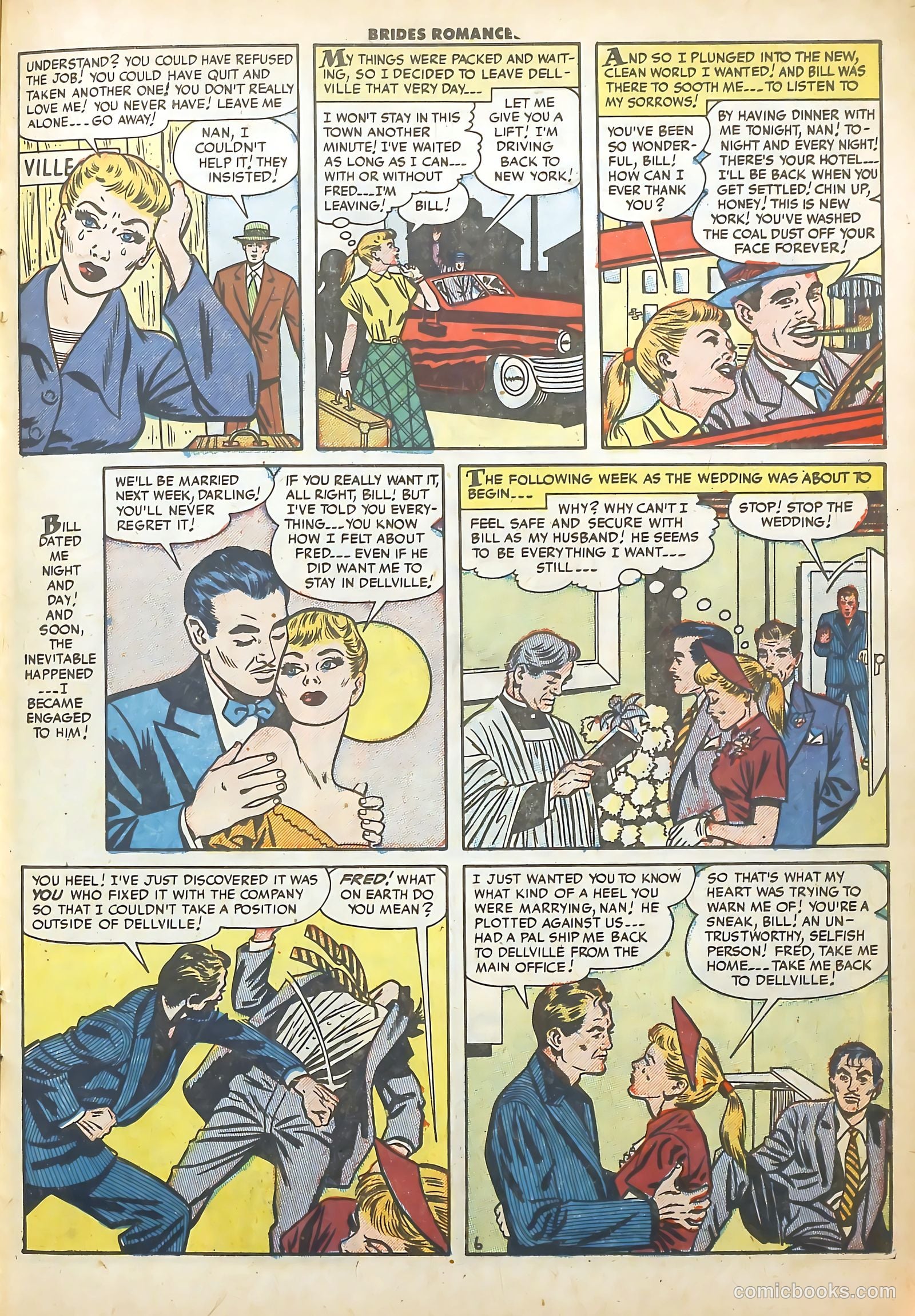Brides Romances #4 (1954) — page 23 of 36