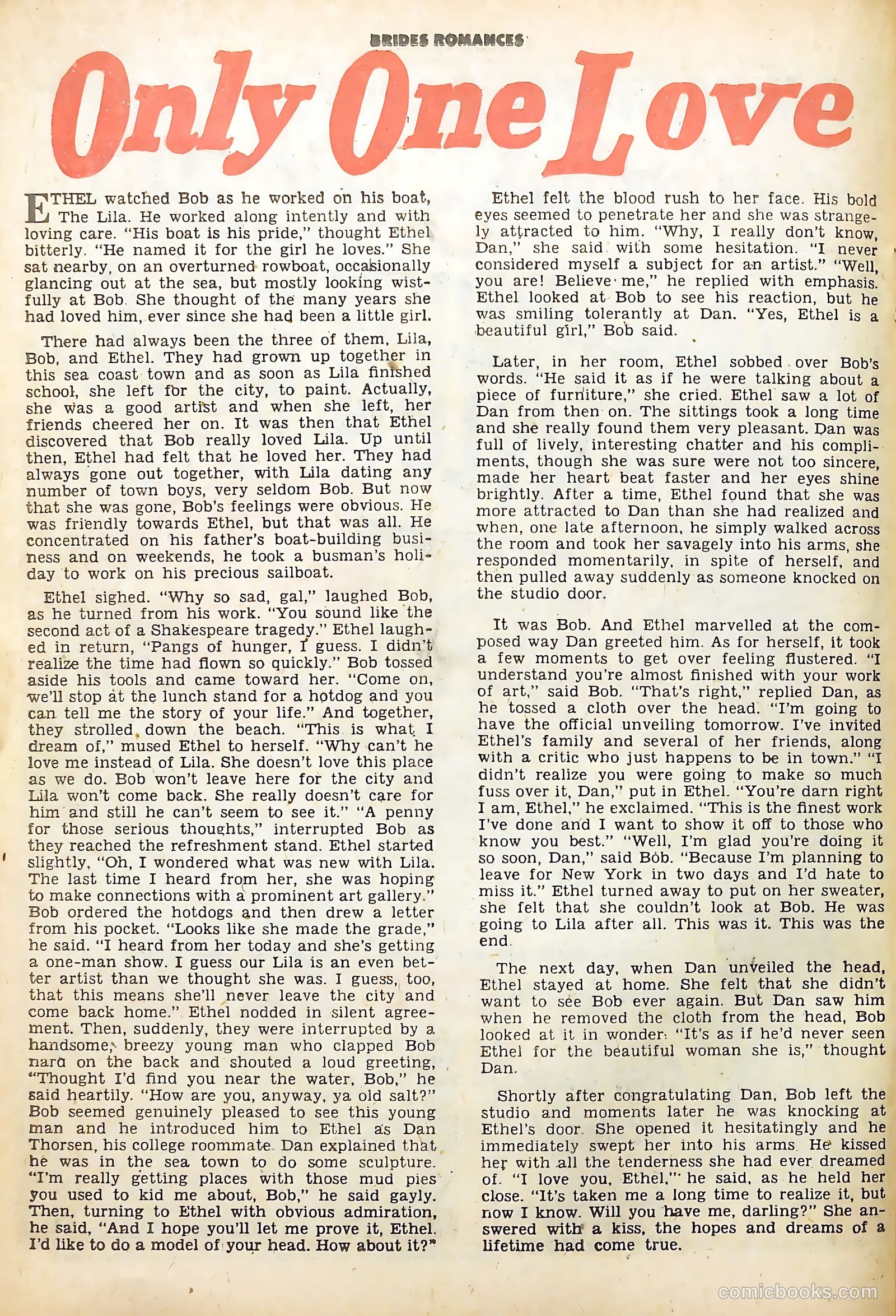 Brides Romances #4 (1954) — page 26 of 36