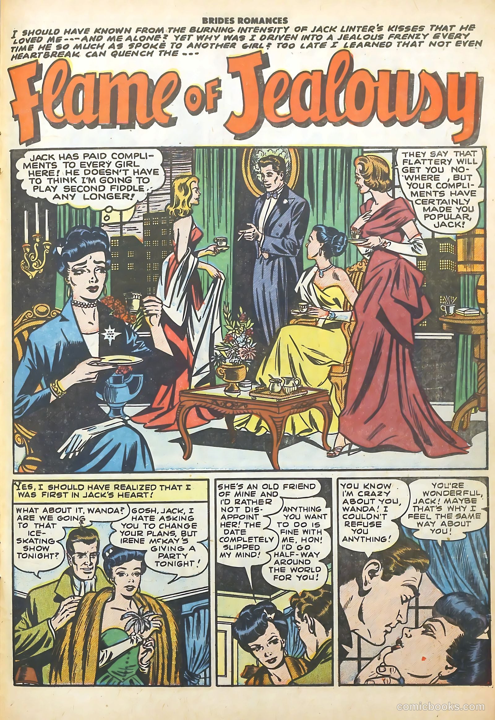 Brides Romances #4 (1954) — page 27 of 36
