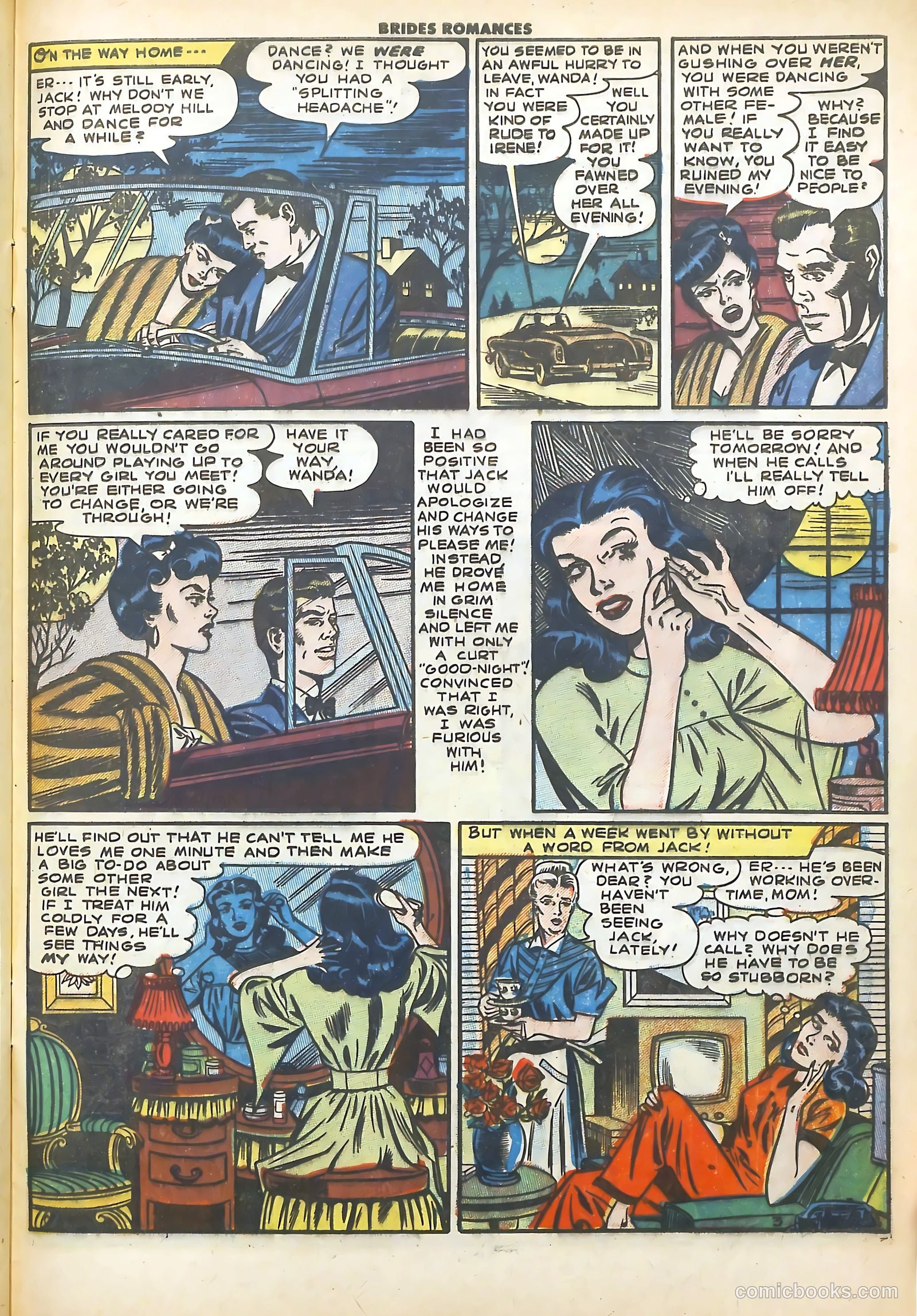 Brides Romances #4 (1954) — page 29 of 36
