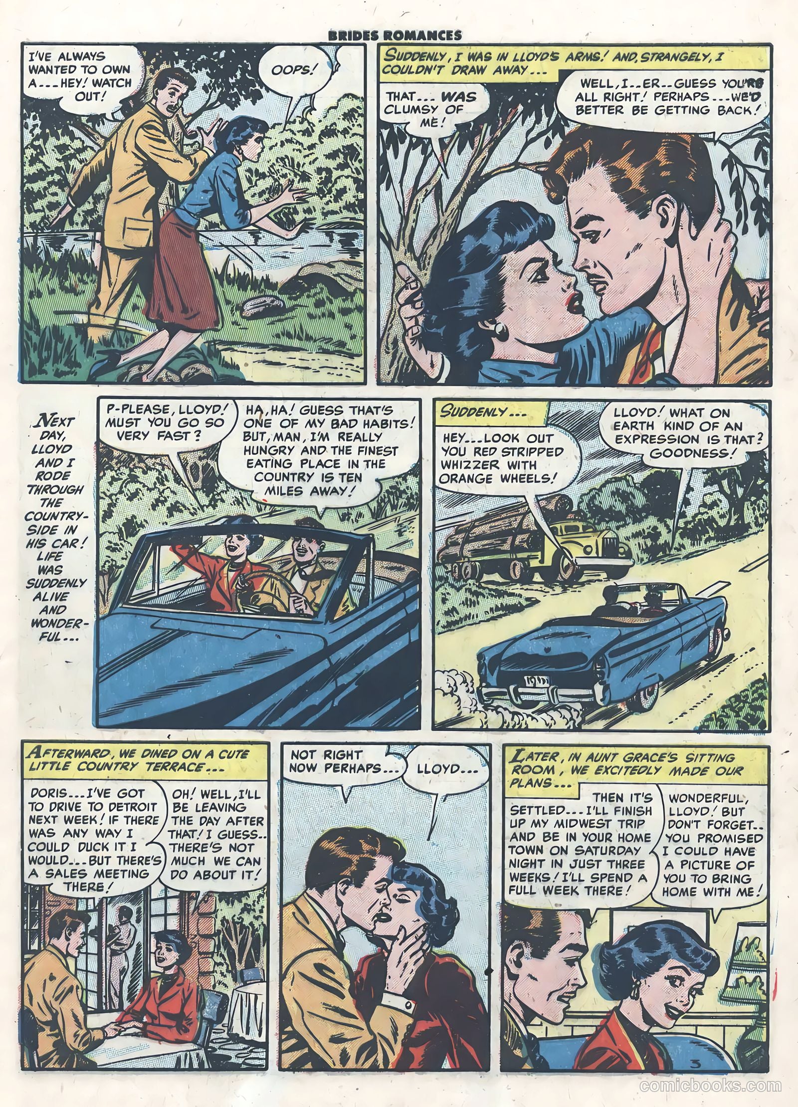 Brides Romances #5 (1954) — page 5 of 36
