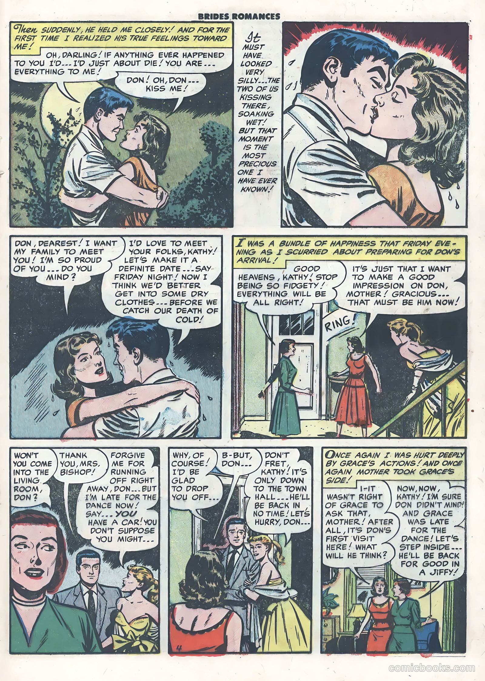 Brides Romances #5 (1954) — page 21 of 36