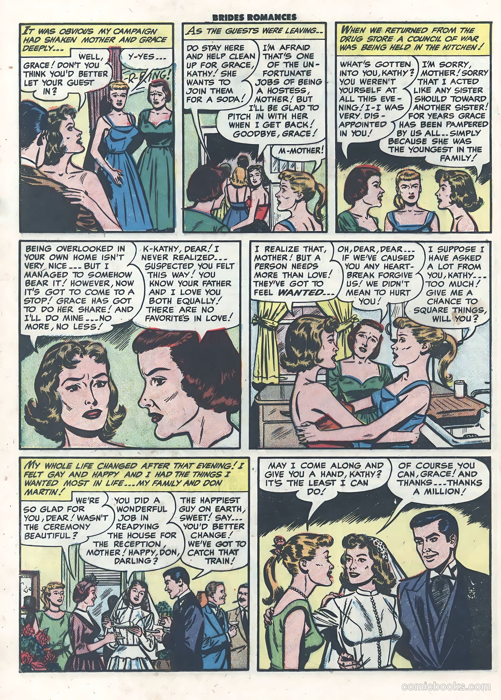 Brides Romances #5 (1954) — page 24 of 36