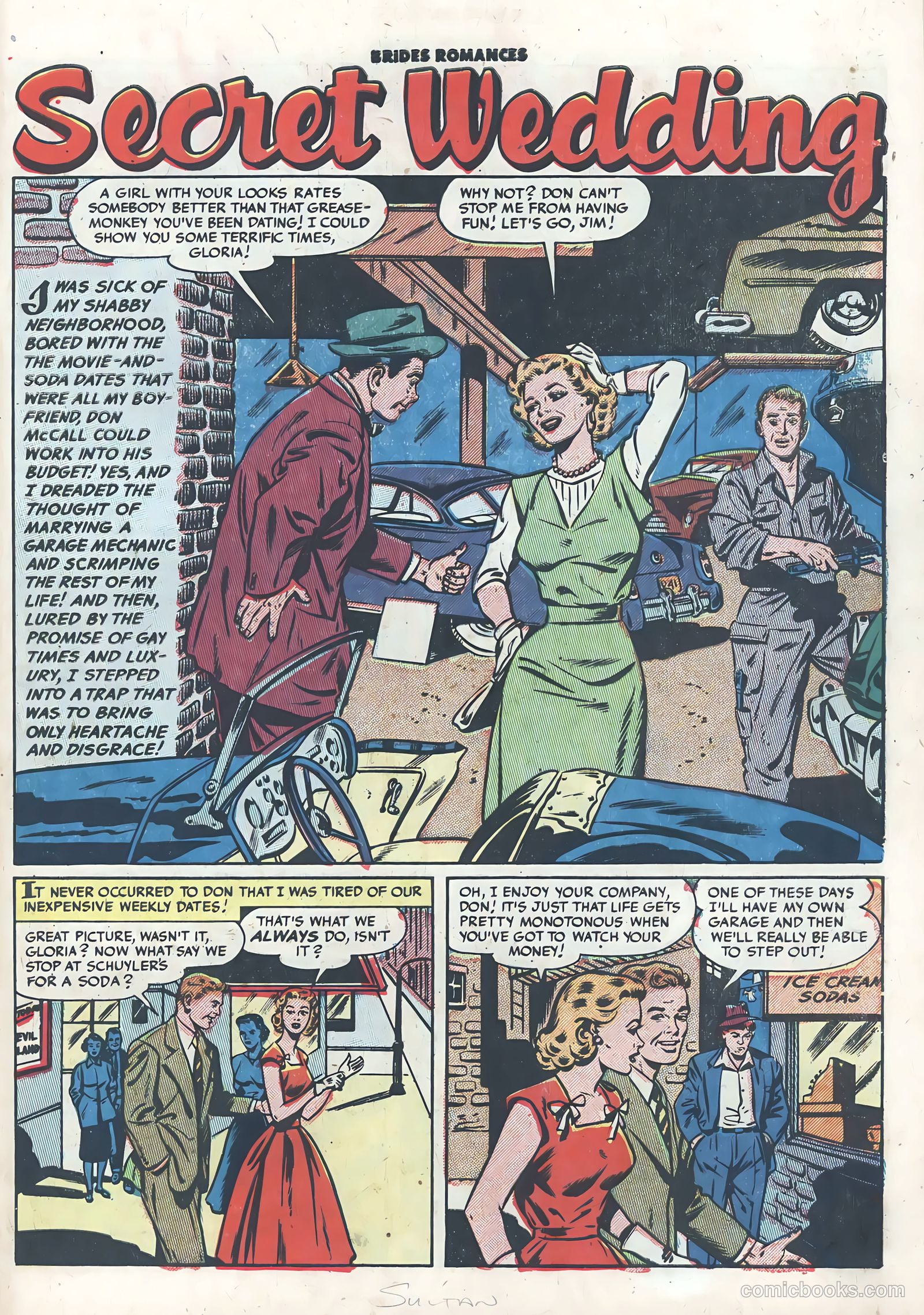 Brides Romances #5 (1954) — page 27 of 36