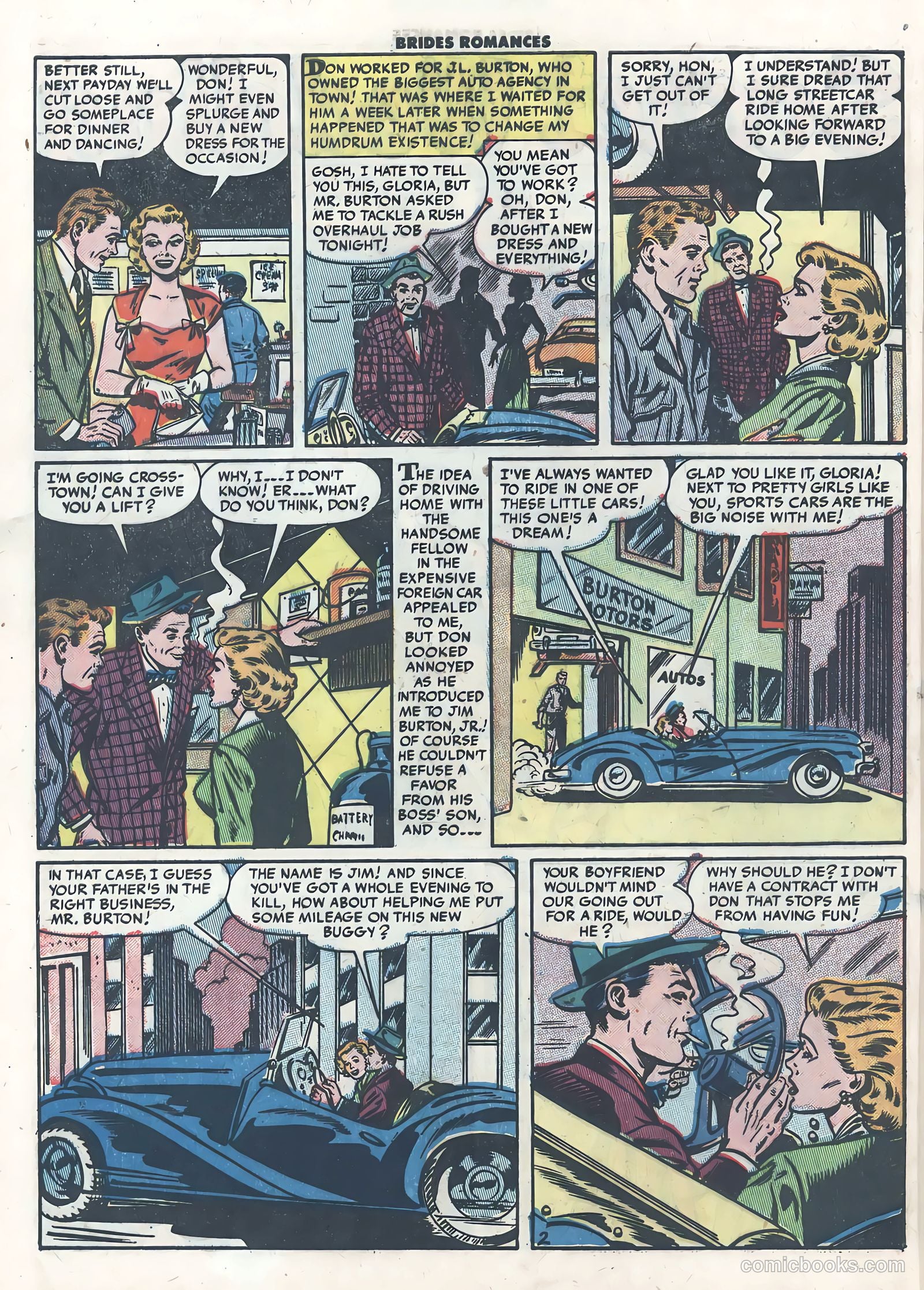 Brides Romances #5 (1954) — page 28 of 36