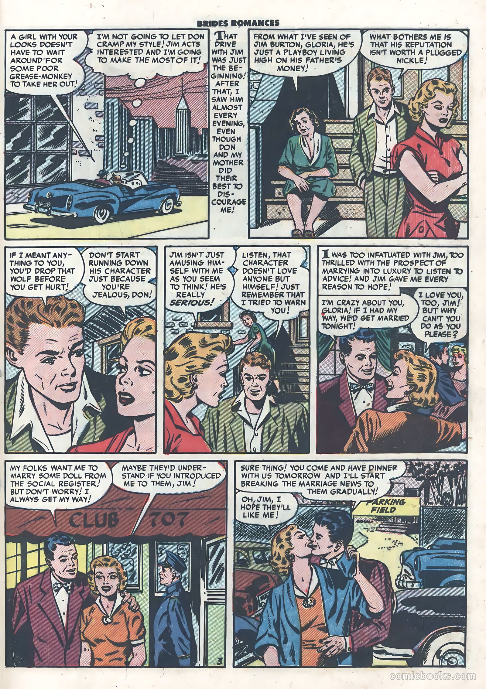 Brides Romances #5 (1954) — page 29 of 36