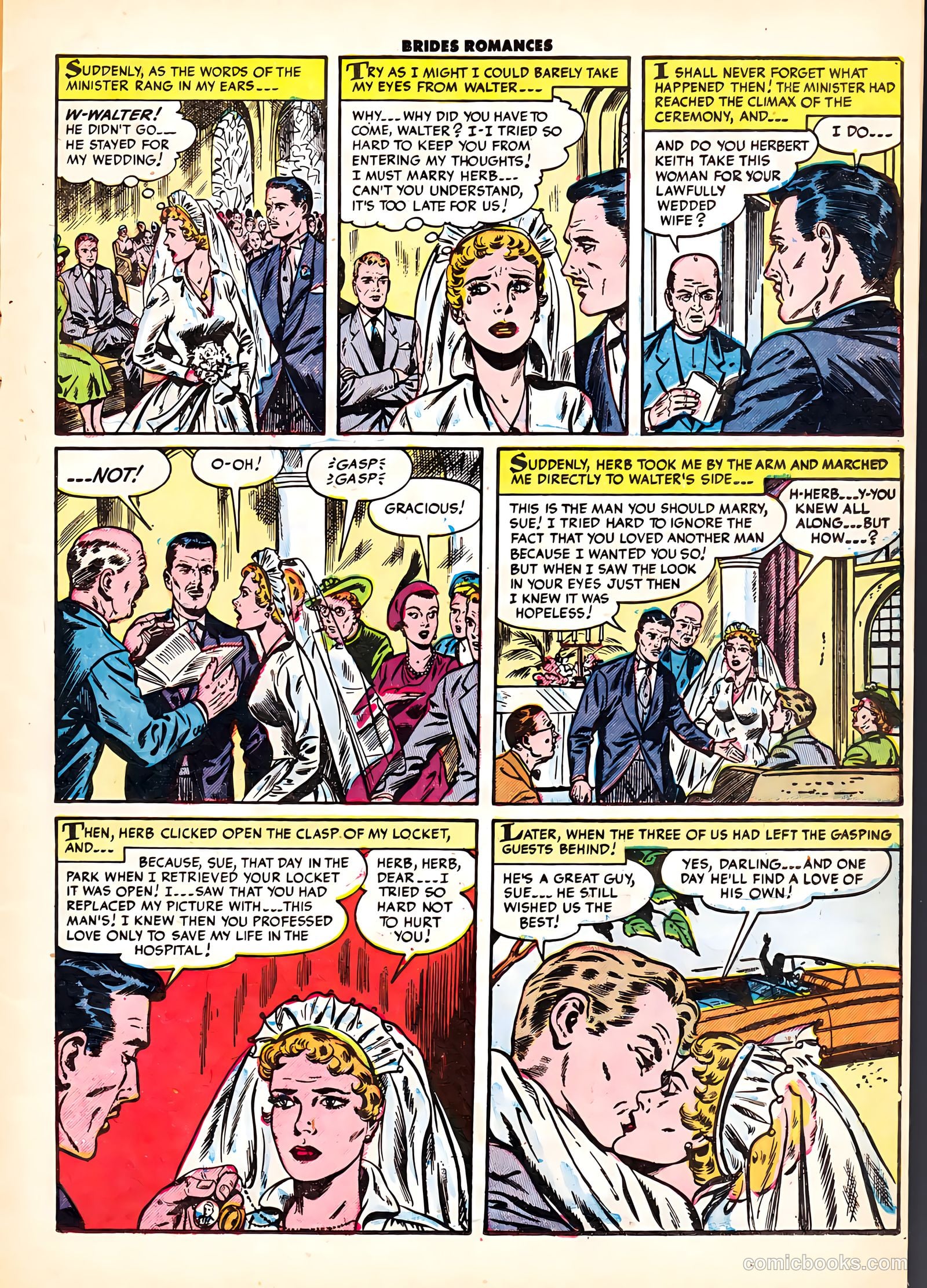 Brides Romances #6 (1954) — page 11 of 36