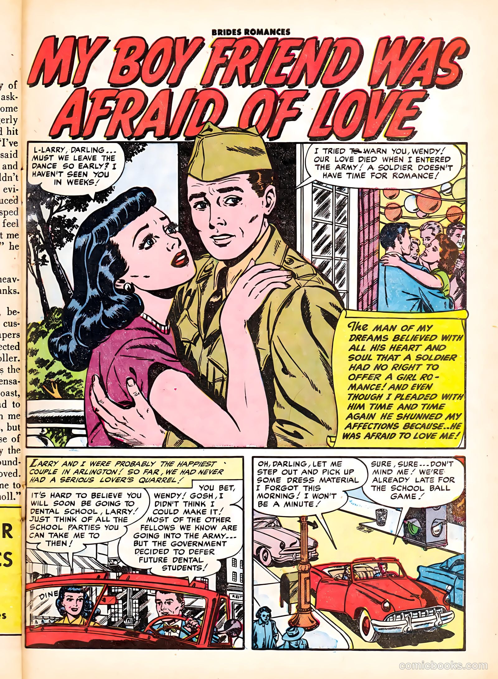 Brides Romances #6 (1954) — page 27 of 36