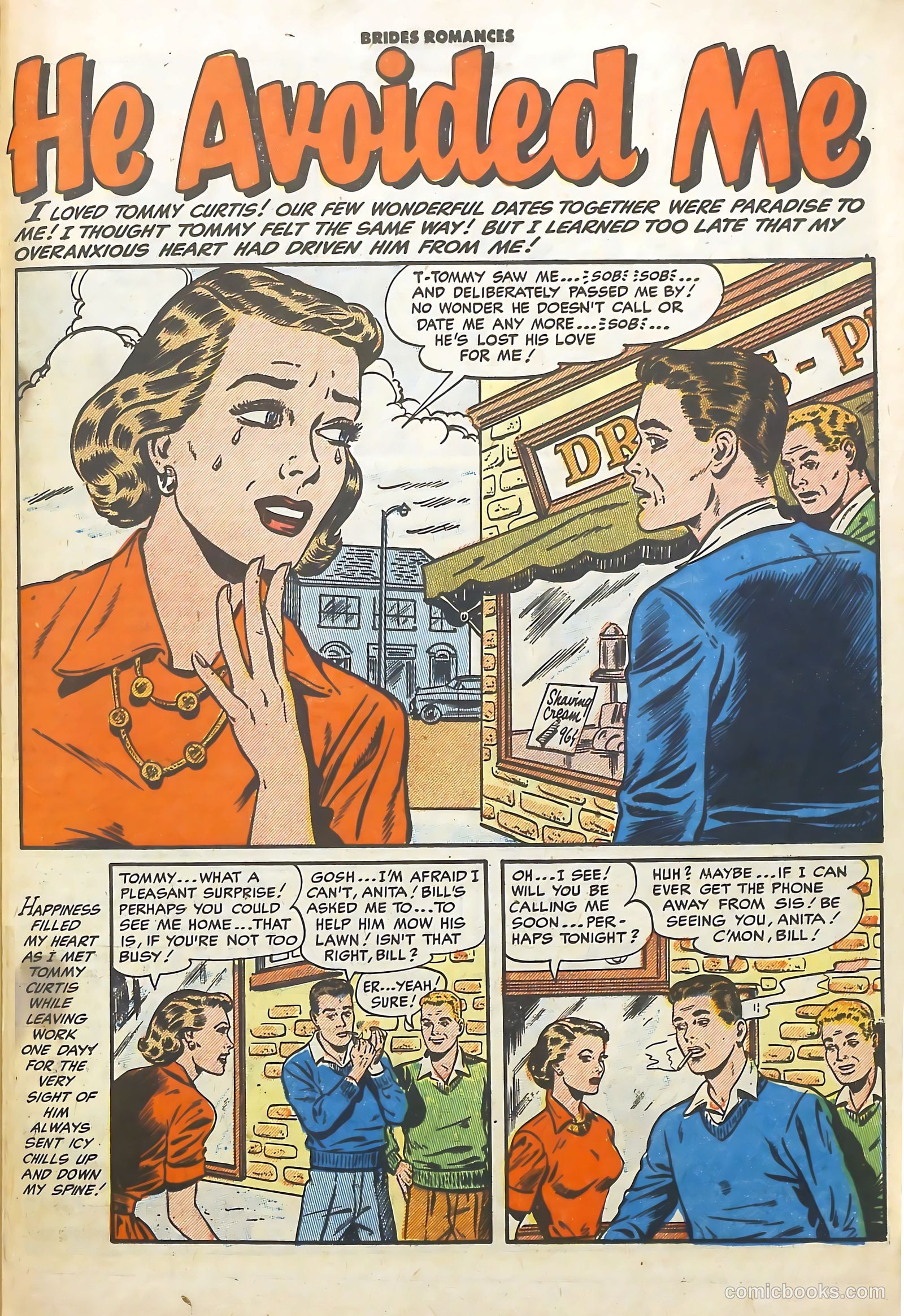 Brides Romances #7 (1954) — page 27 of 36