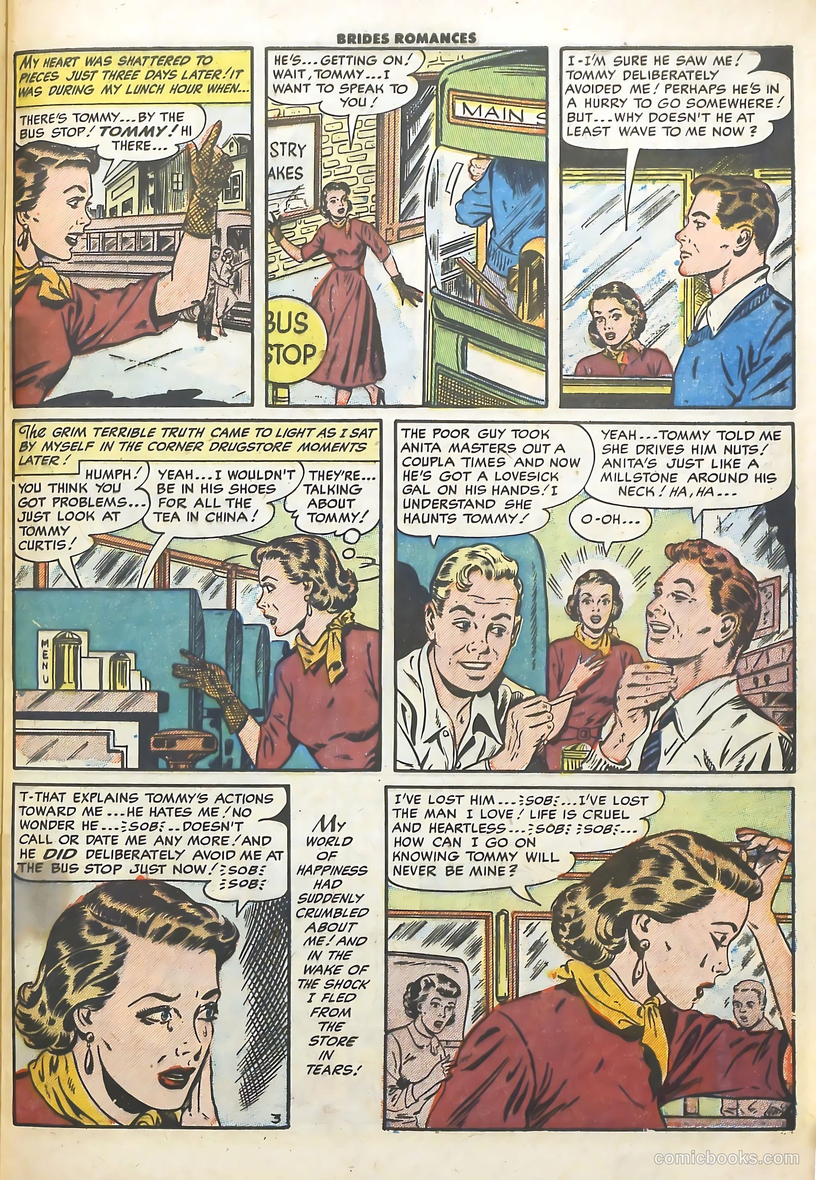 Brides Romances #7 (1954) — page 29 of 36