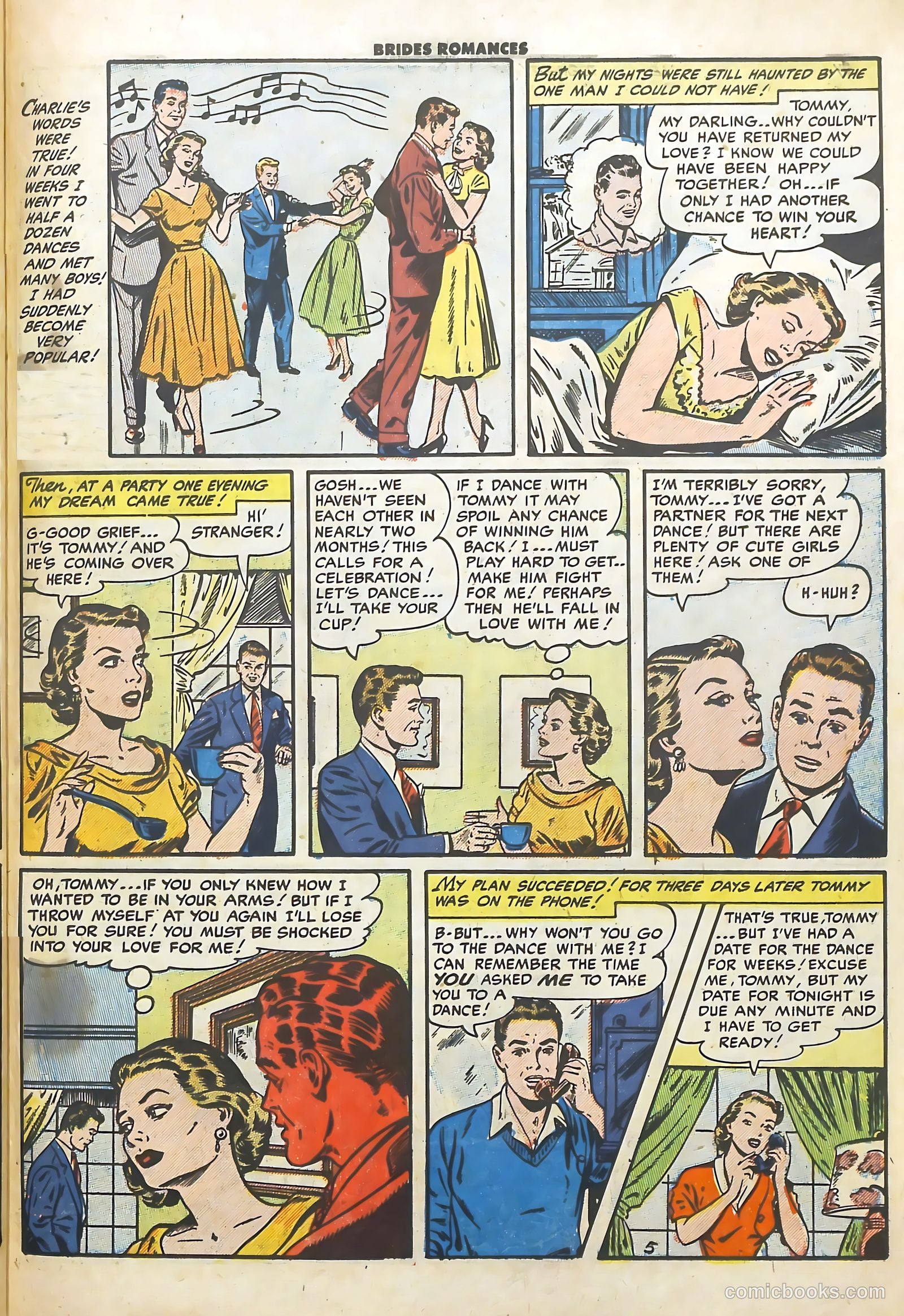 Brides Romances #7 (1954) — page 31 of 36