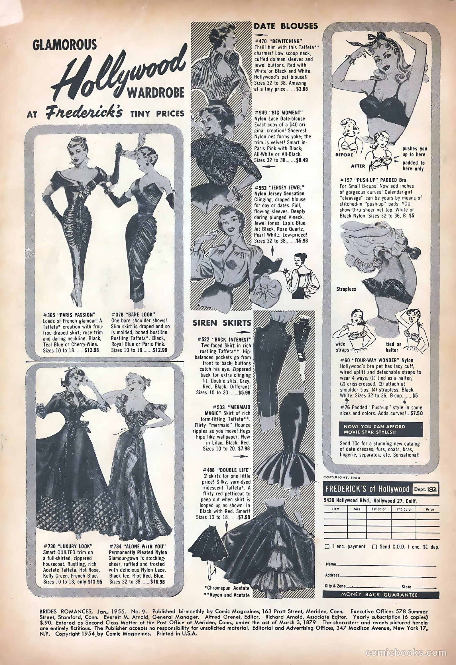 Brides Romances #9 (1955) — page 2 of 36