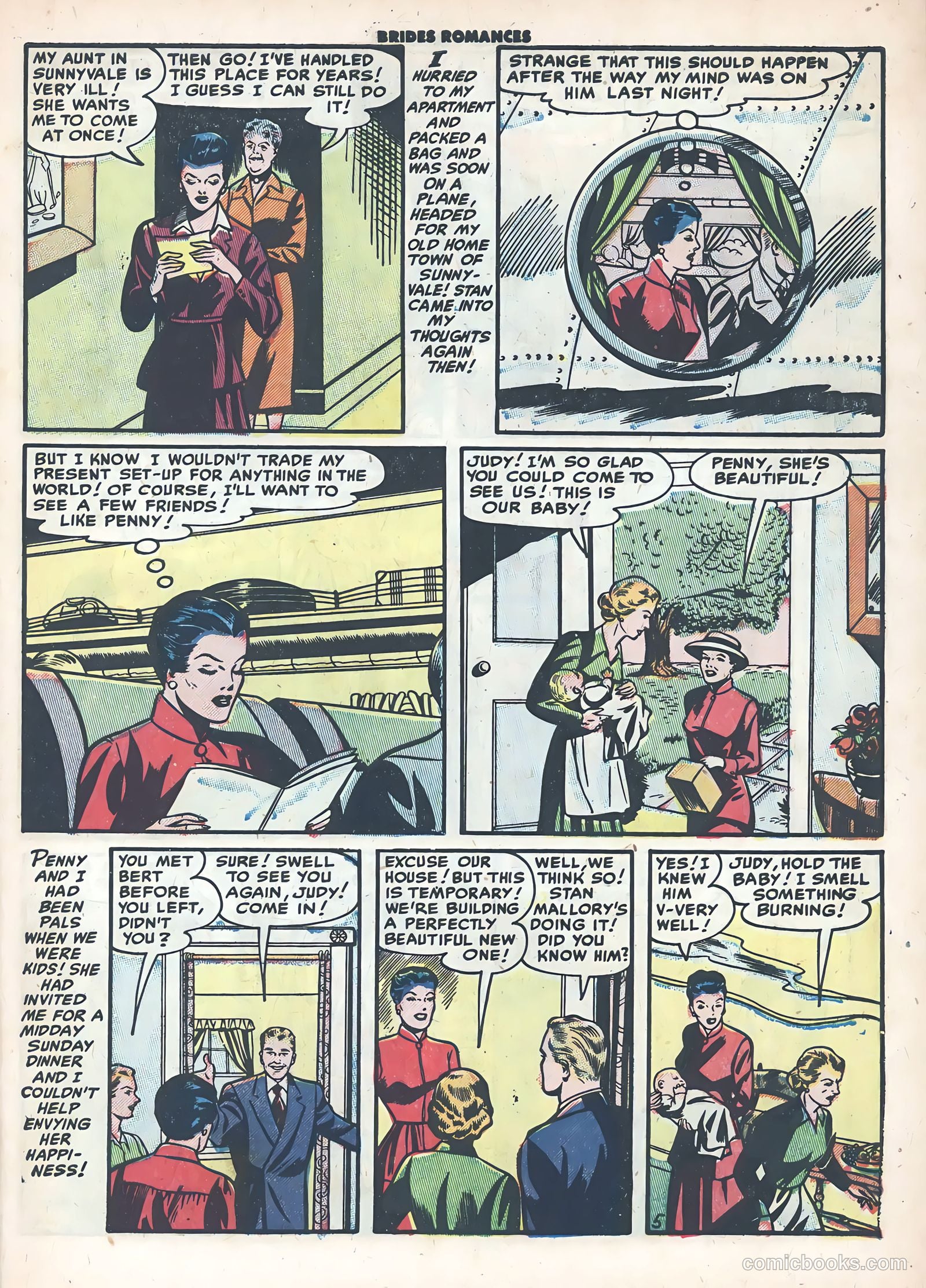 Brides Romances #9 (1955) — page 7 of 36