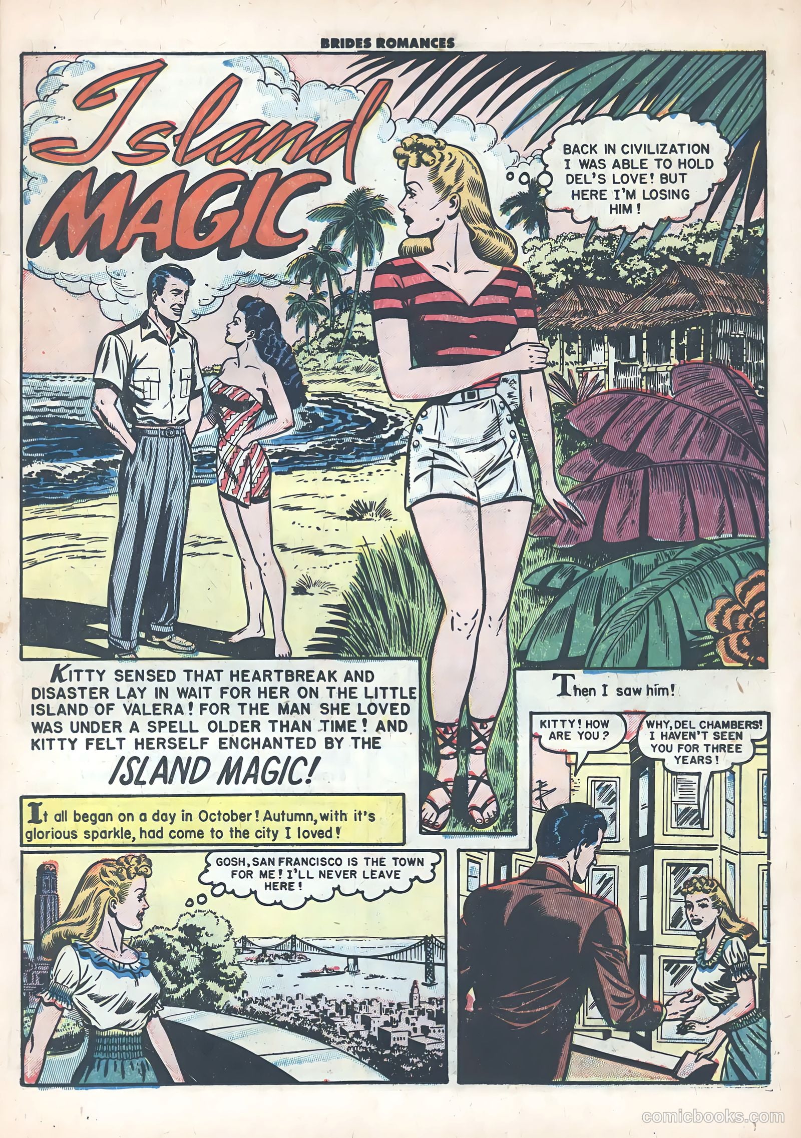 Brides Romances #9 (1955) — page 11 of 36