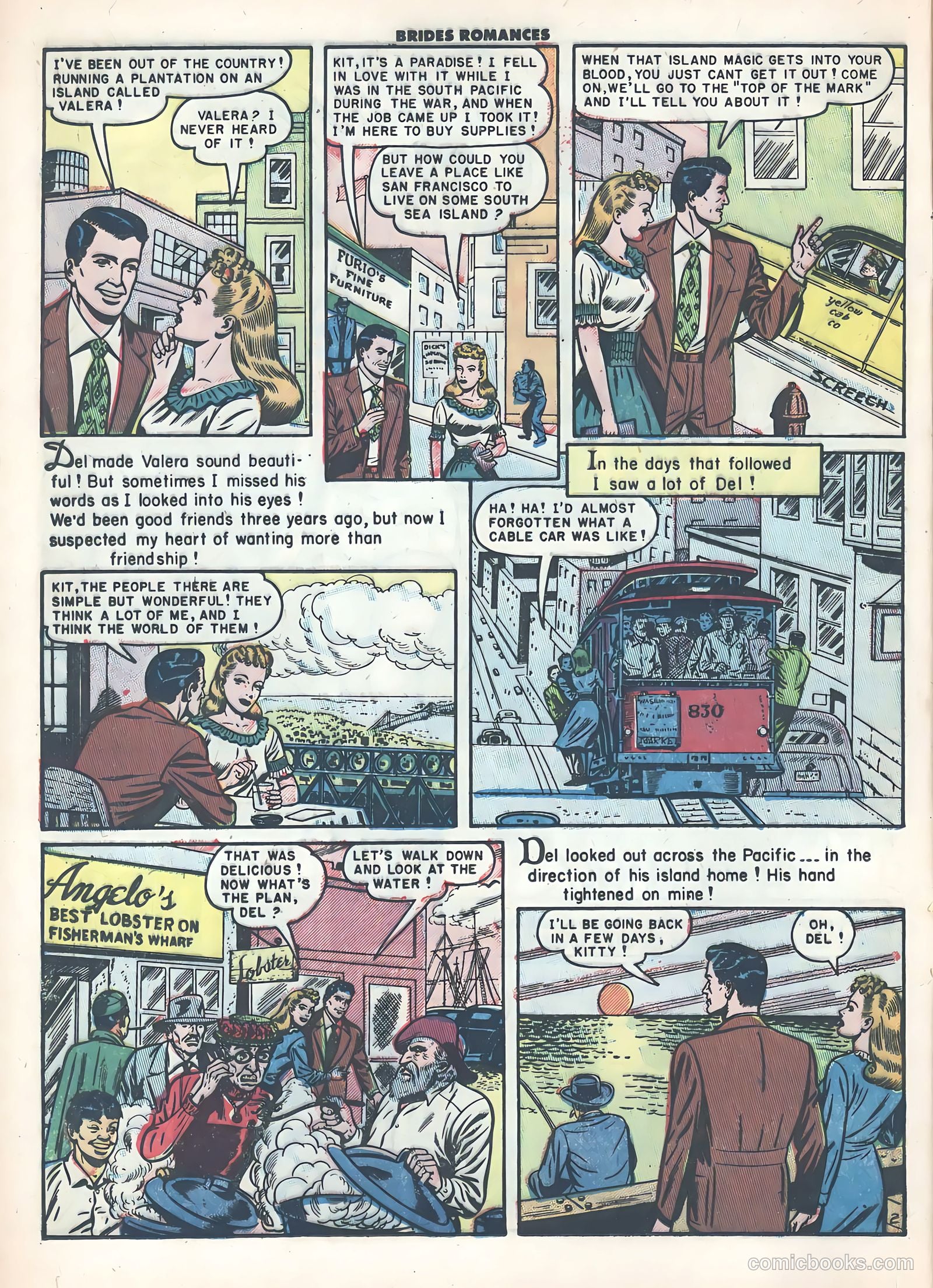 Brides Romances #9 (1955) — page 12 of 36