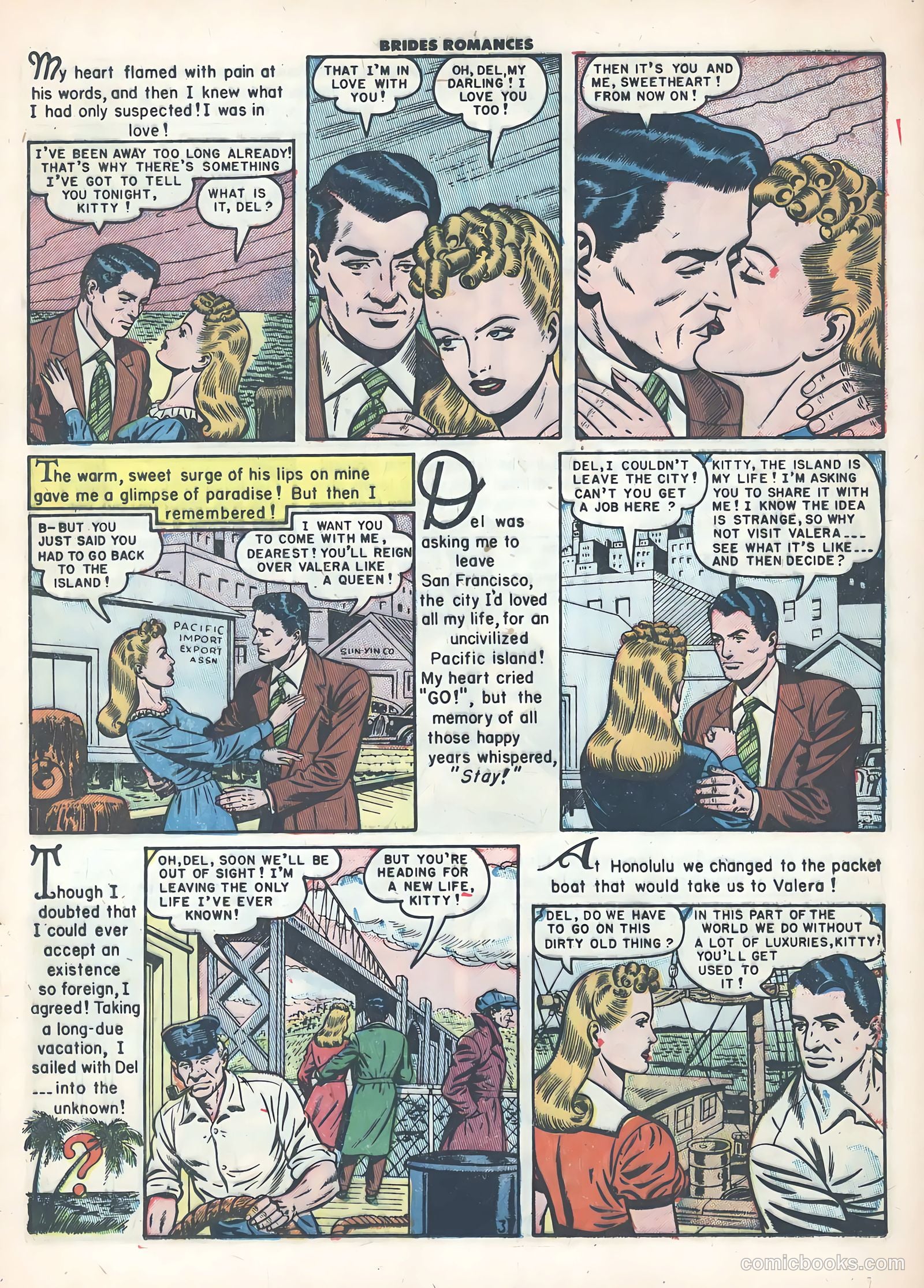 Brides Romances #9 (1955) — page 13 of 36