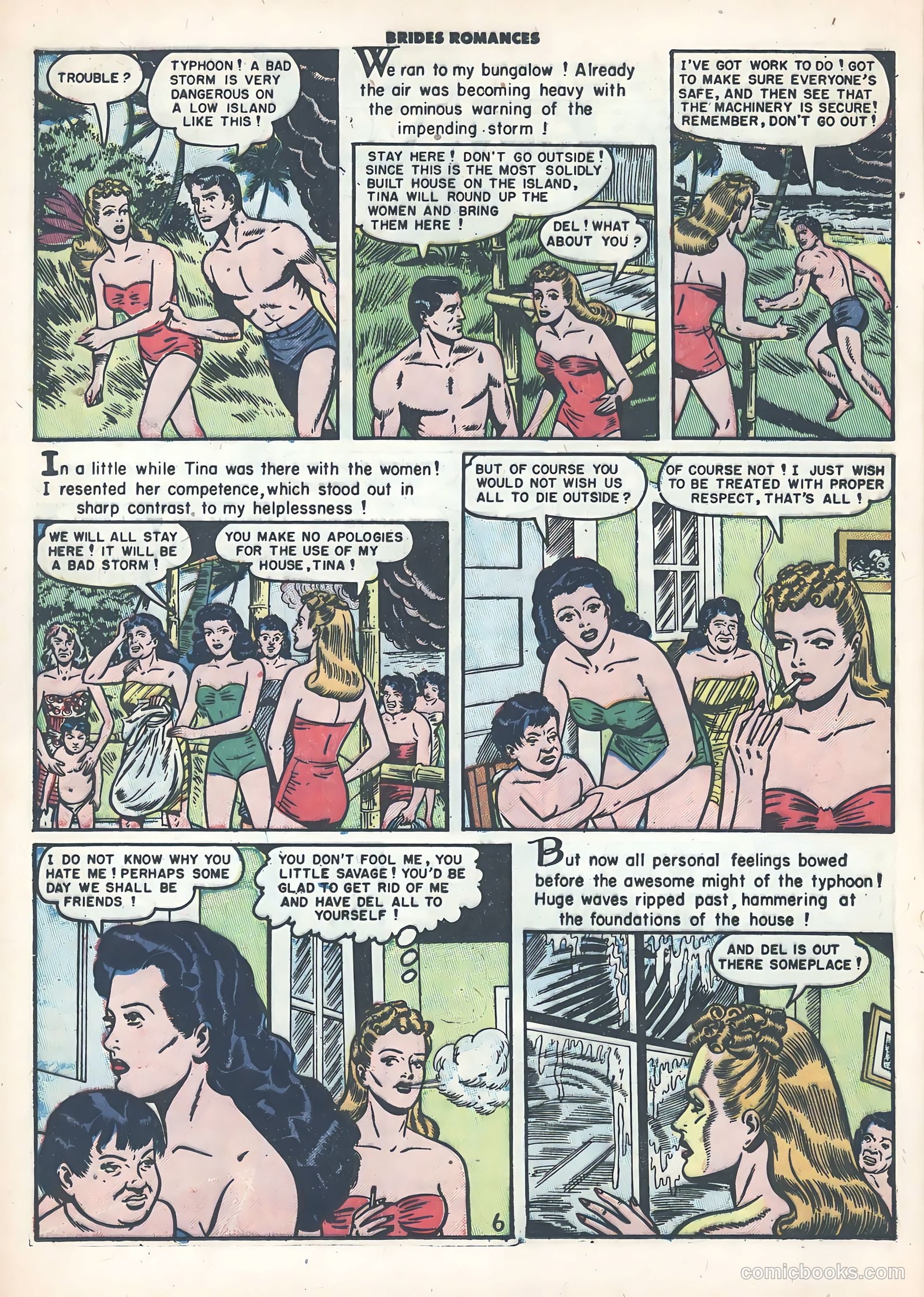 Brides Romances #9 (1955) — page 16 of 36