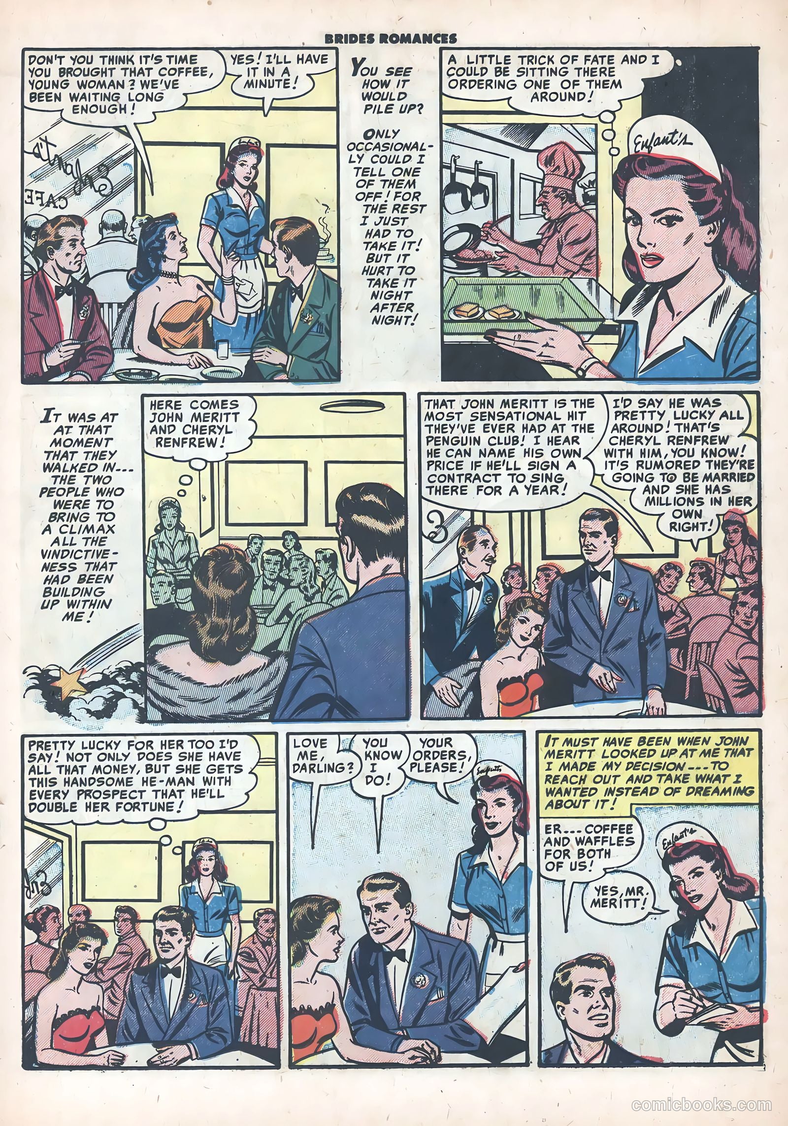 Brides Romances #9 (1955) — page 19 of 36