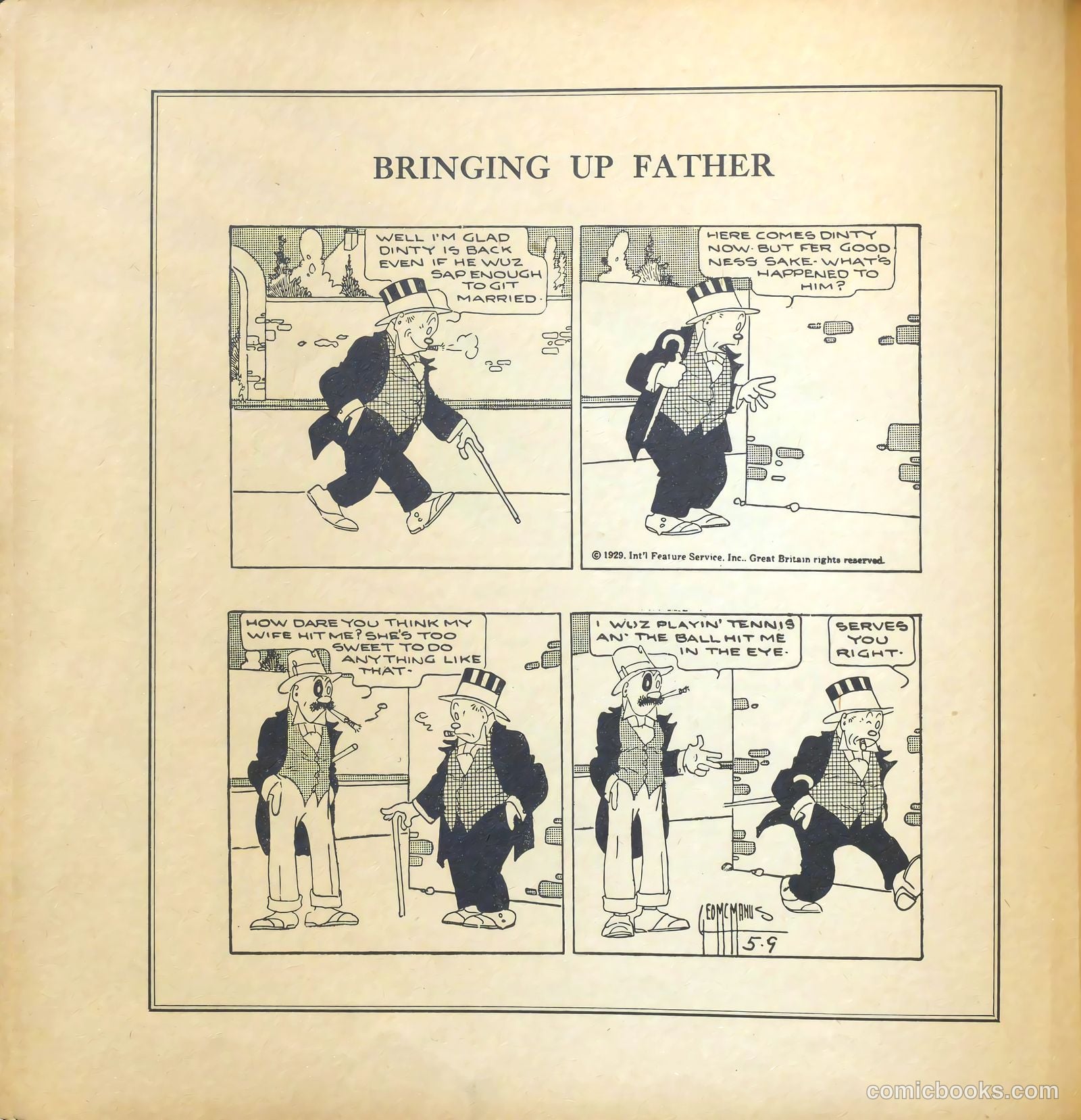 Bringing Up Father #18 (1930) — page 6 of 52