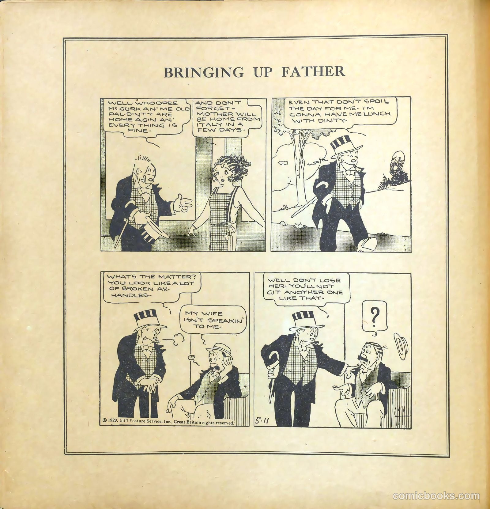 Bringing Up Father #18 (1930) — page 8 of 52