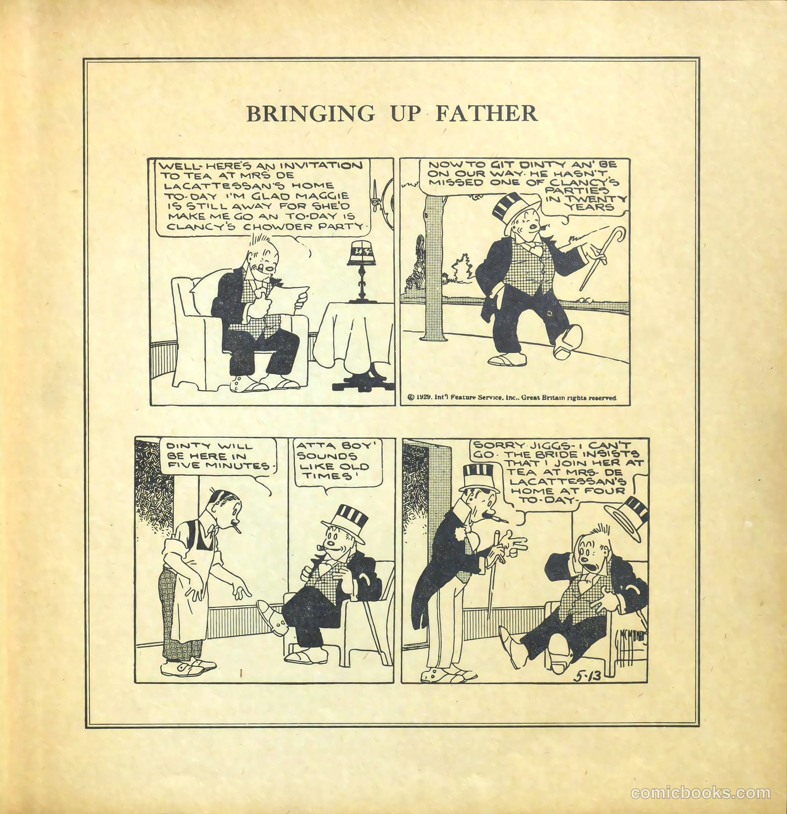 Bringing Up Father #18 (1930) — page 9 of 52