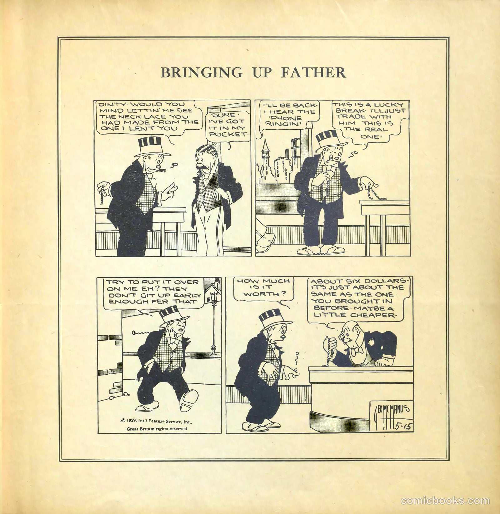 Bringing Up Father #18 (1930) — page 11 of 52