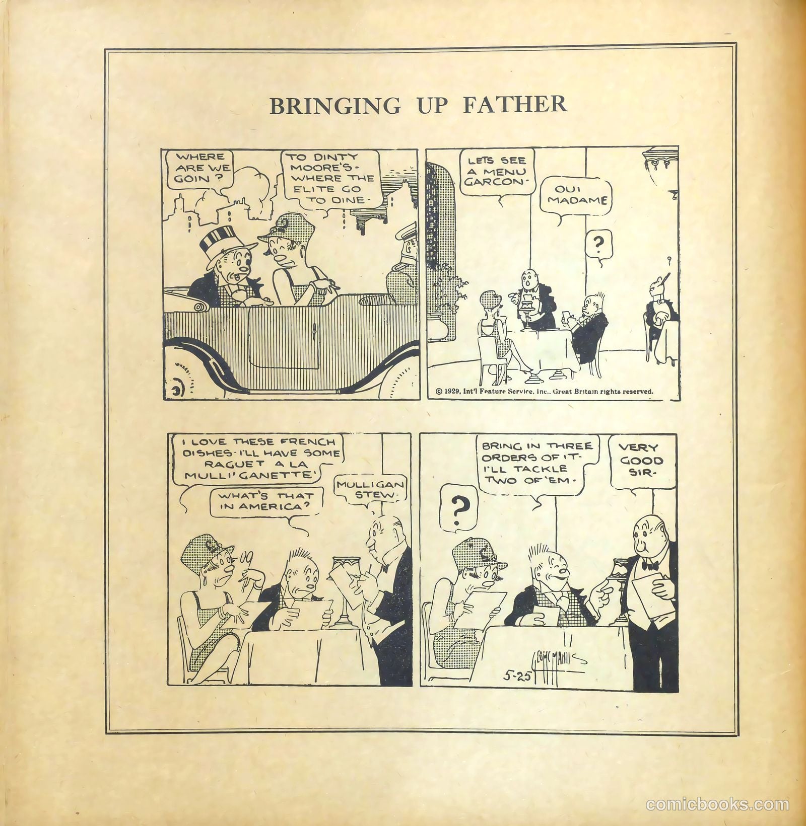 Bringing Up Father #18 (1930) — page 20 of 52
