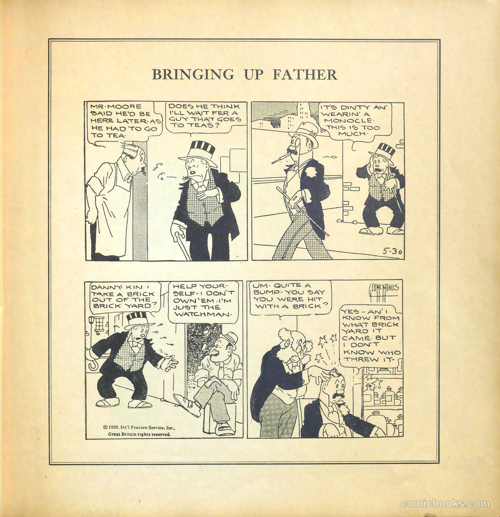Bringing Up Father #18 (1930) — page 23 of 52