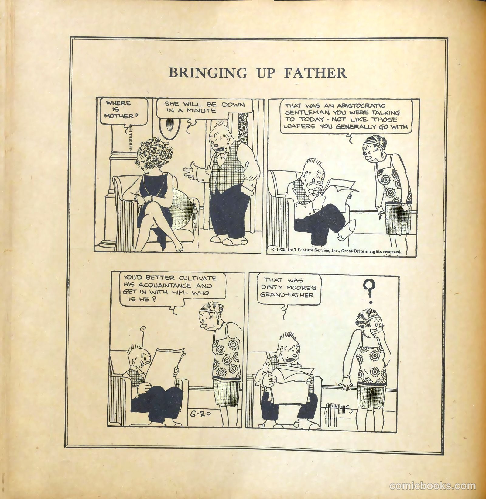Bringing Up Father #18 (1930) — page 40 of 52