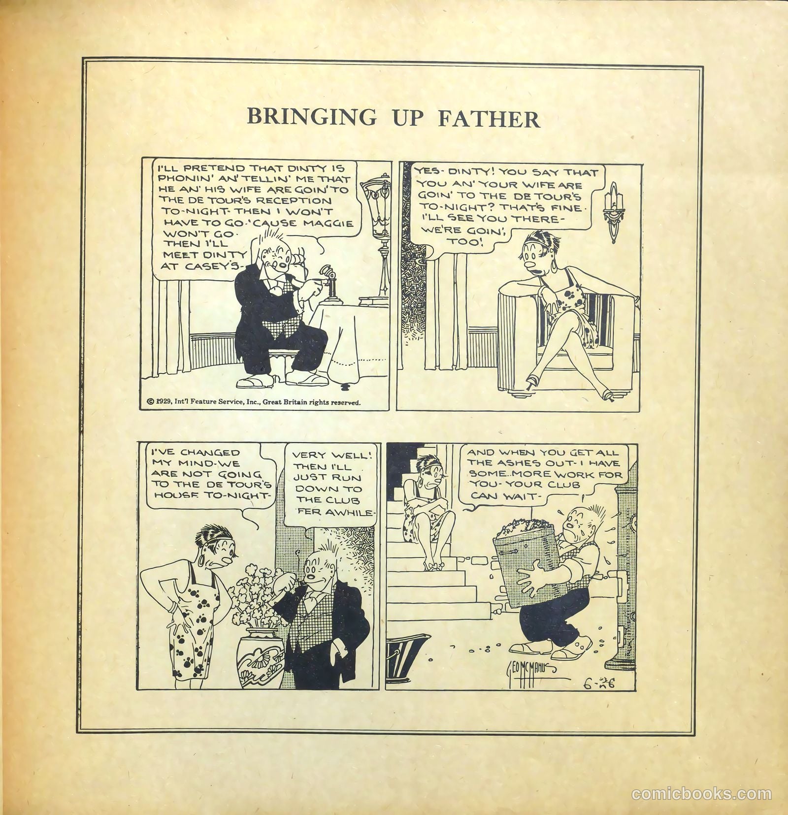 Bringing Up Father #18 (1930) — page 45 of 52