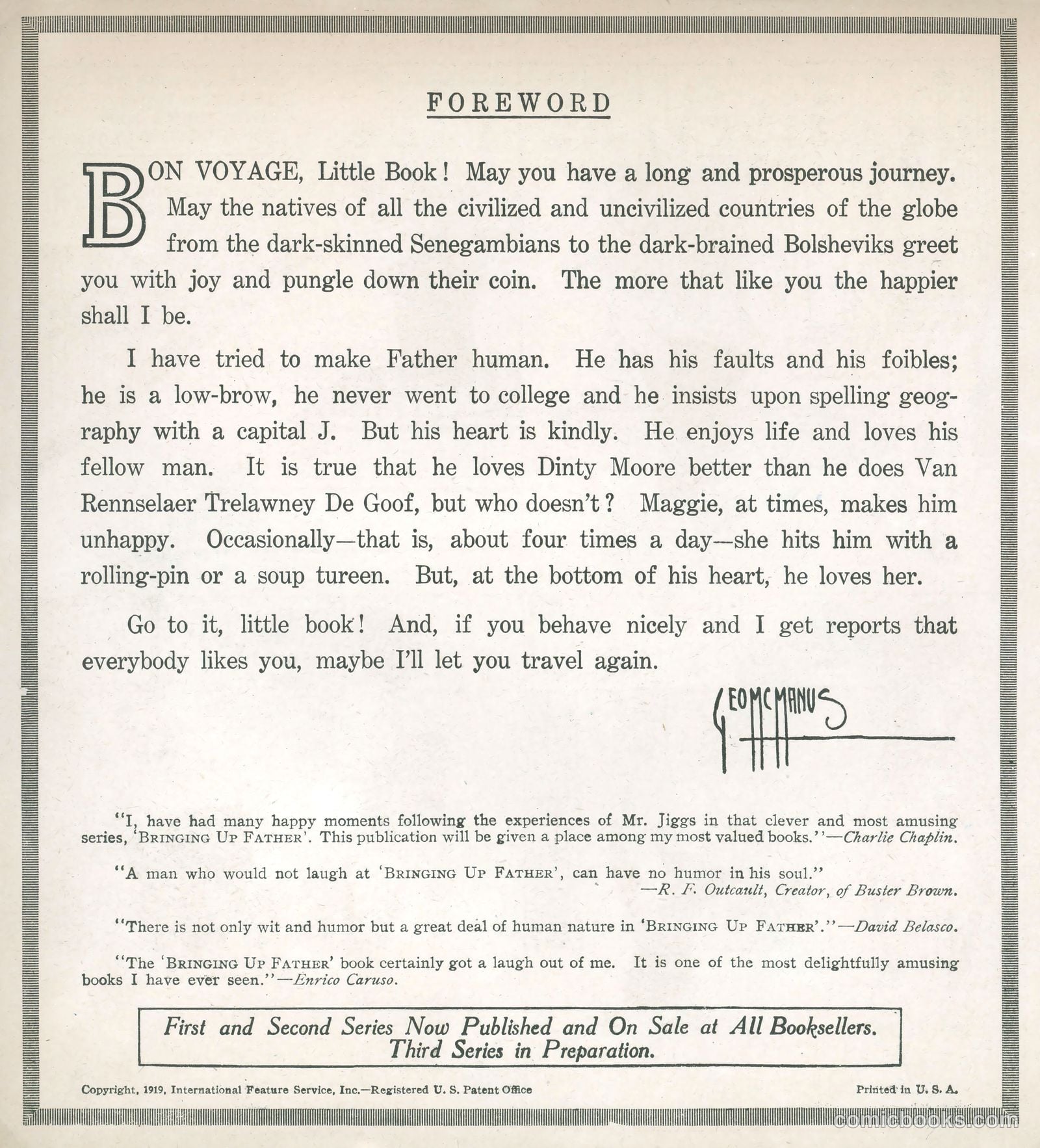 Bringing Up Father #2 (1919) — page 4 of 52