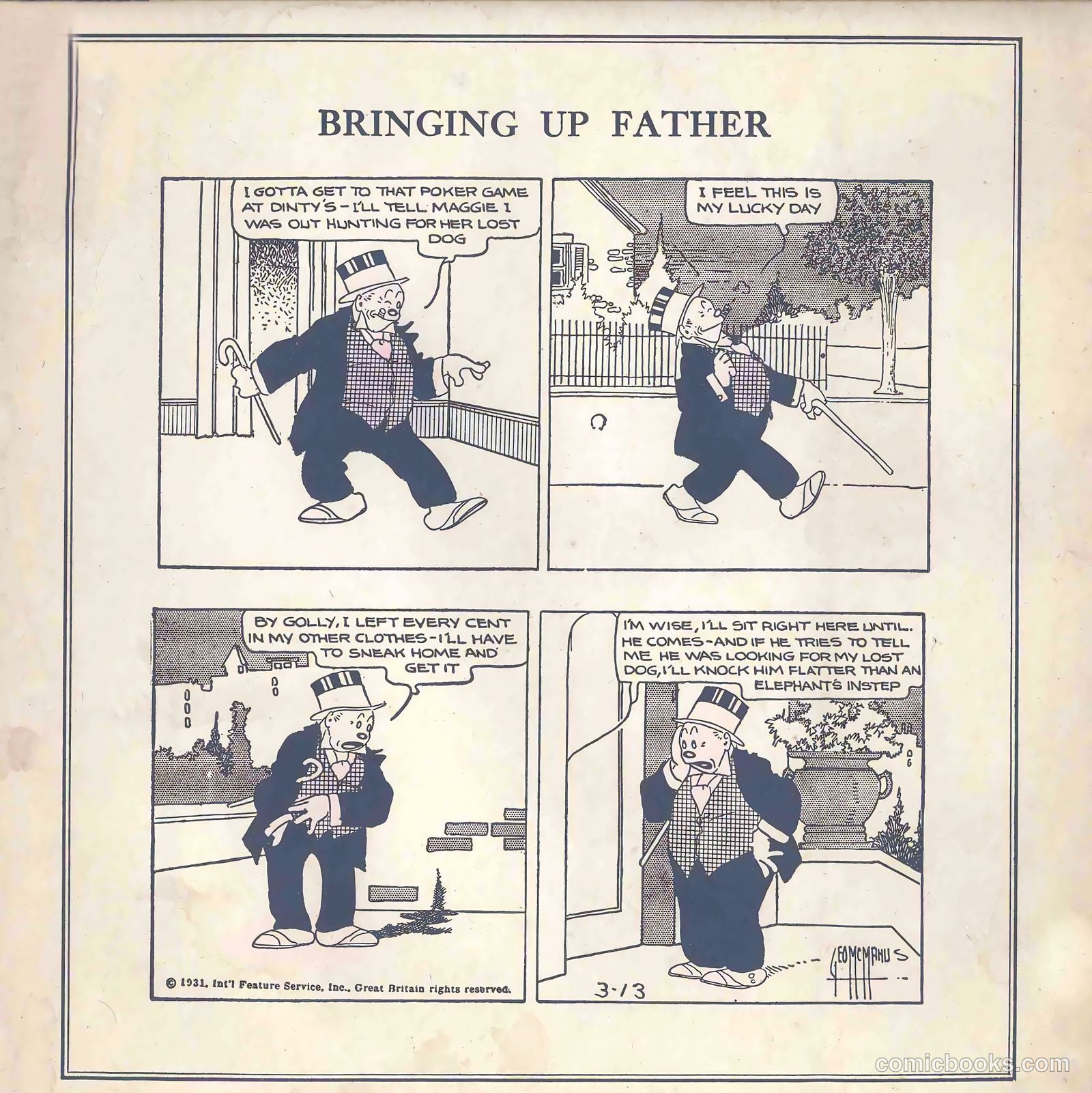 Bringing Up Father #22 (1932) — page 4 of 49