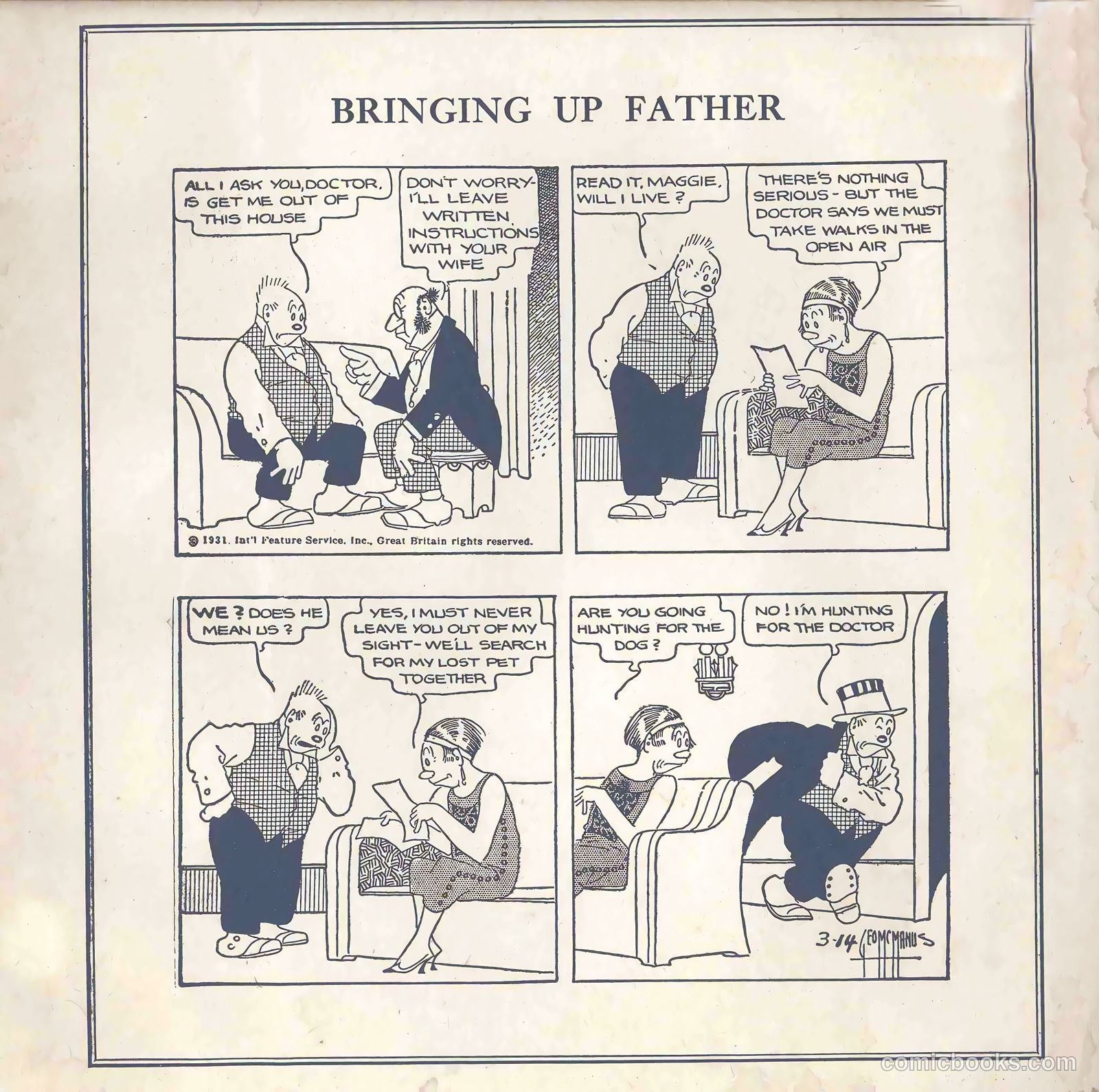Bringing Up Father #22 (1932) — page 5 of 49