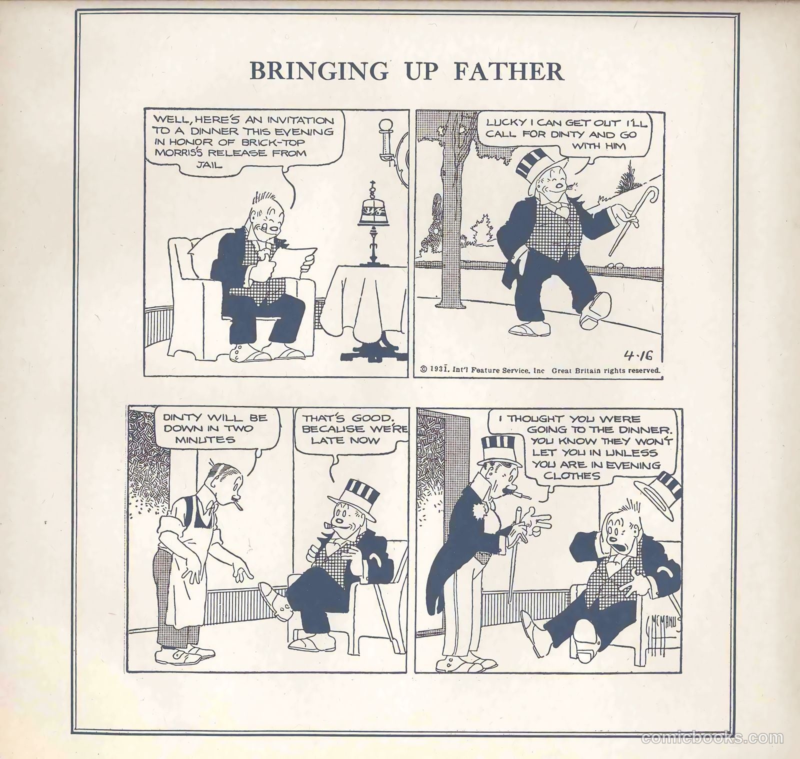 Bringing Up Father #22 (1932) — page 33 of 49