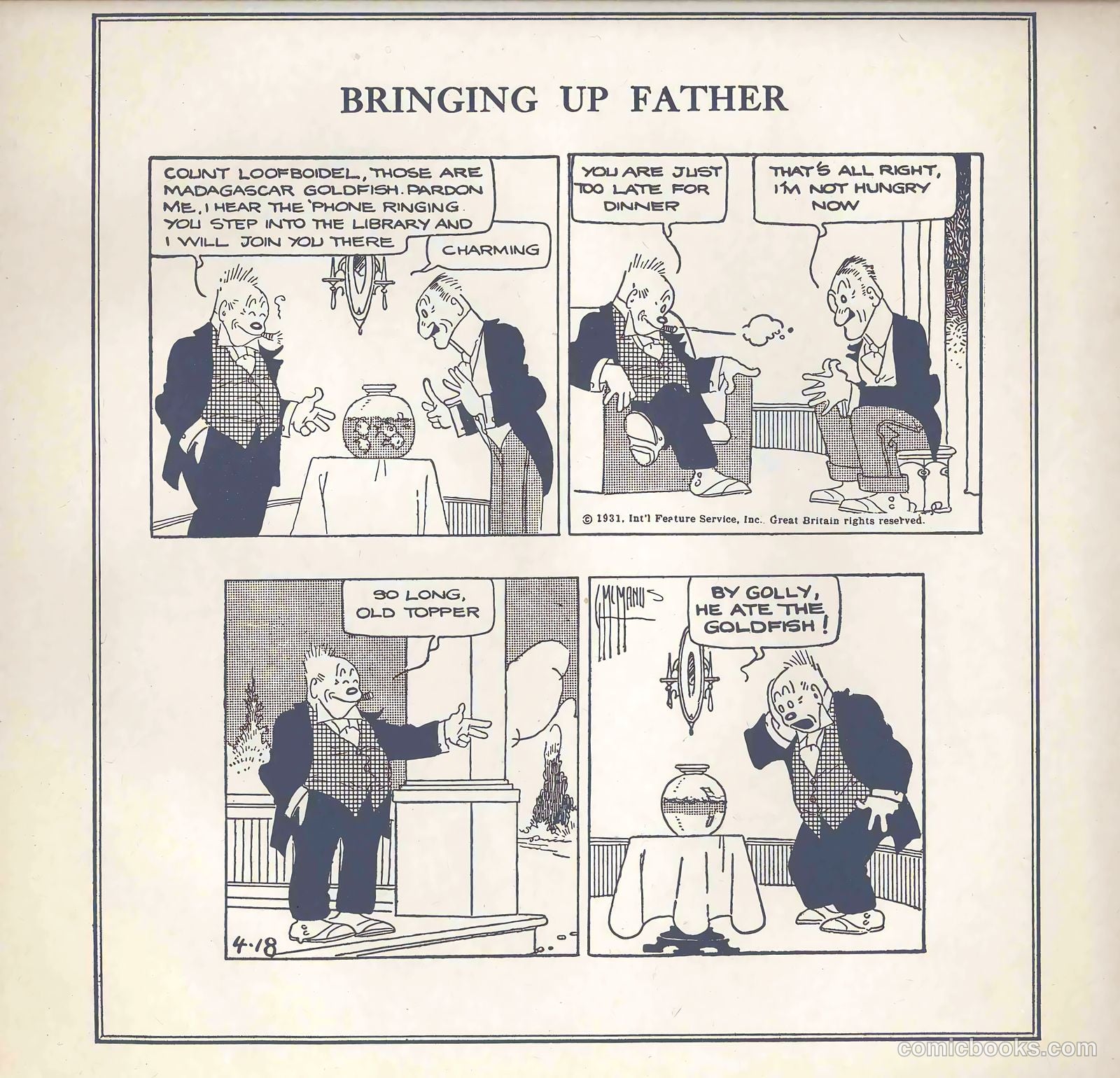 Bringing Up Father #22 (1932) — page 35 of 49