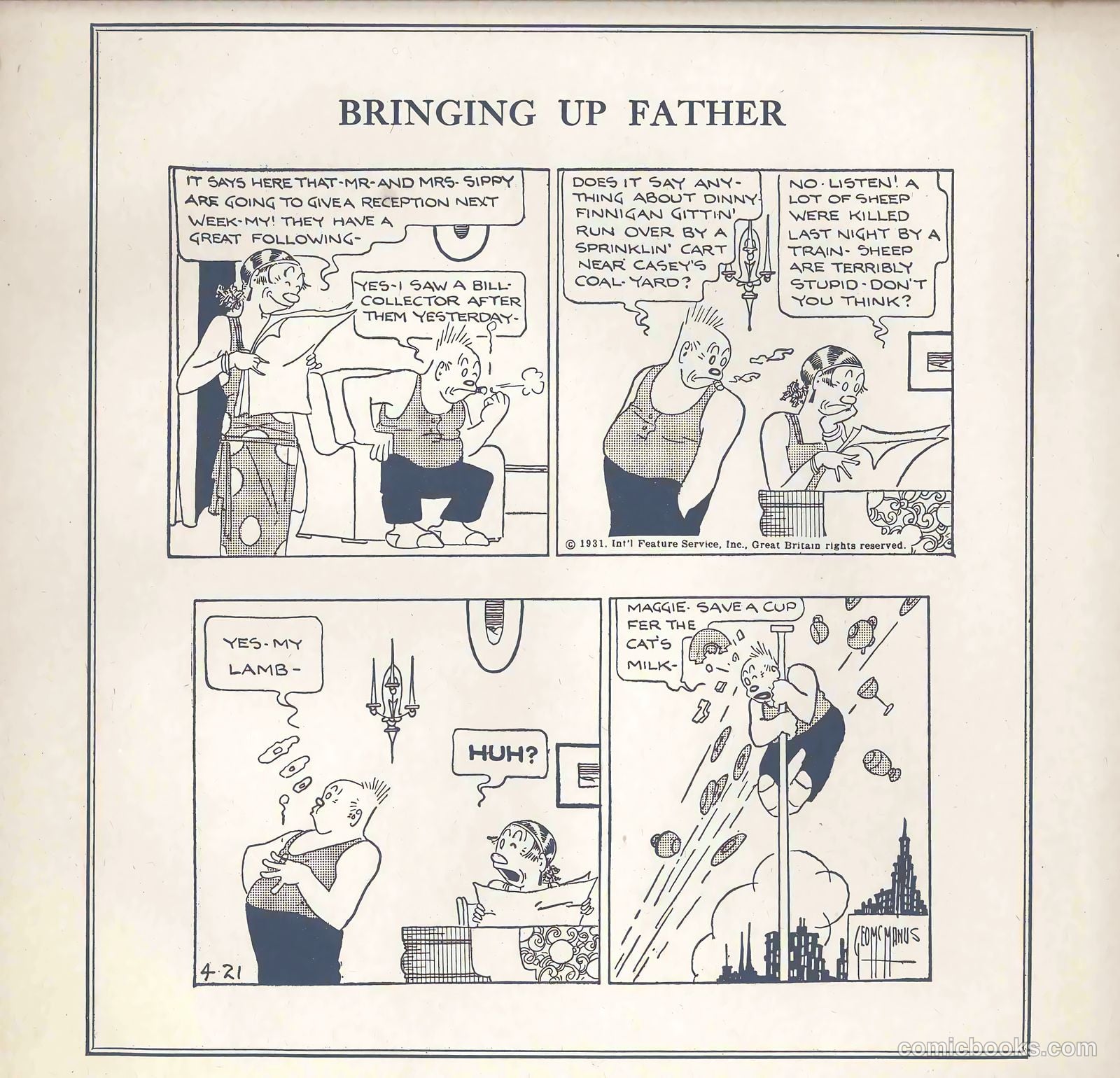 Bringing Up Father #22 (1932) — page 37 of 49
