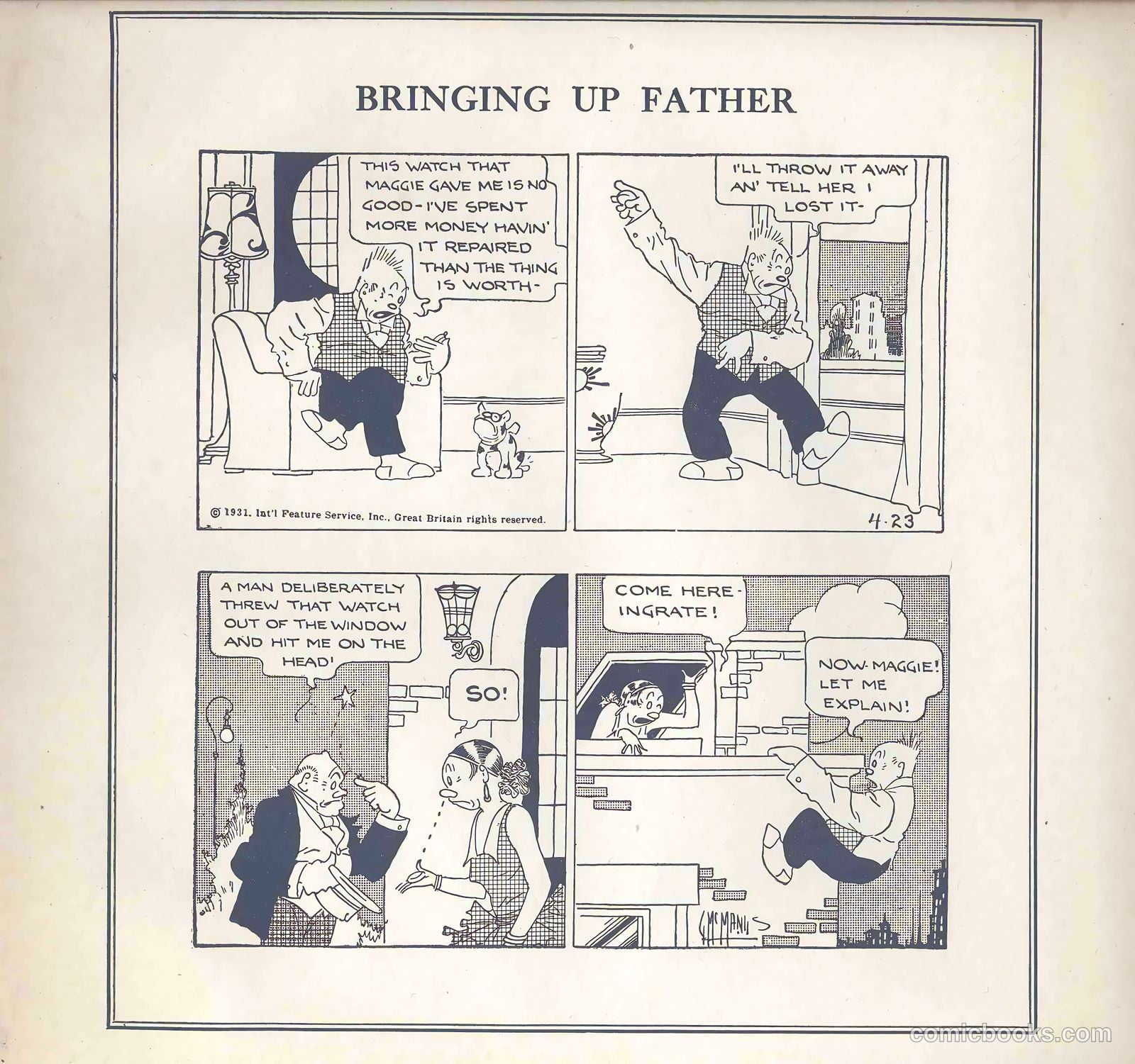 Bringing Up Father #22 (1932) — page 39 of 49
