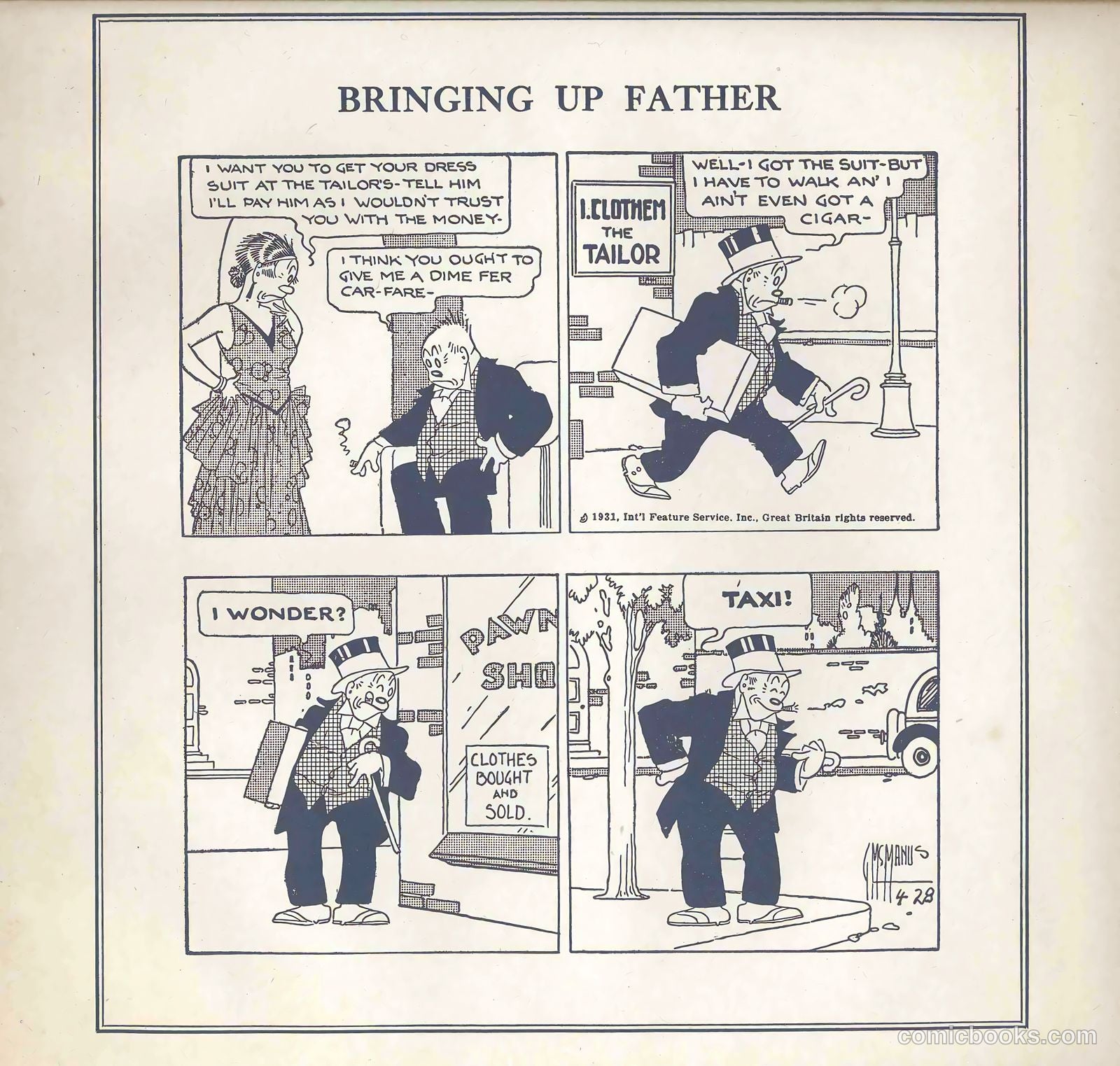 Bringing Up Father #22 (1932) — page 43 of 49