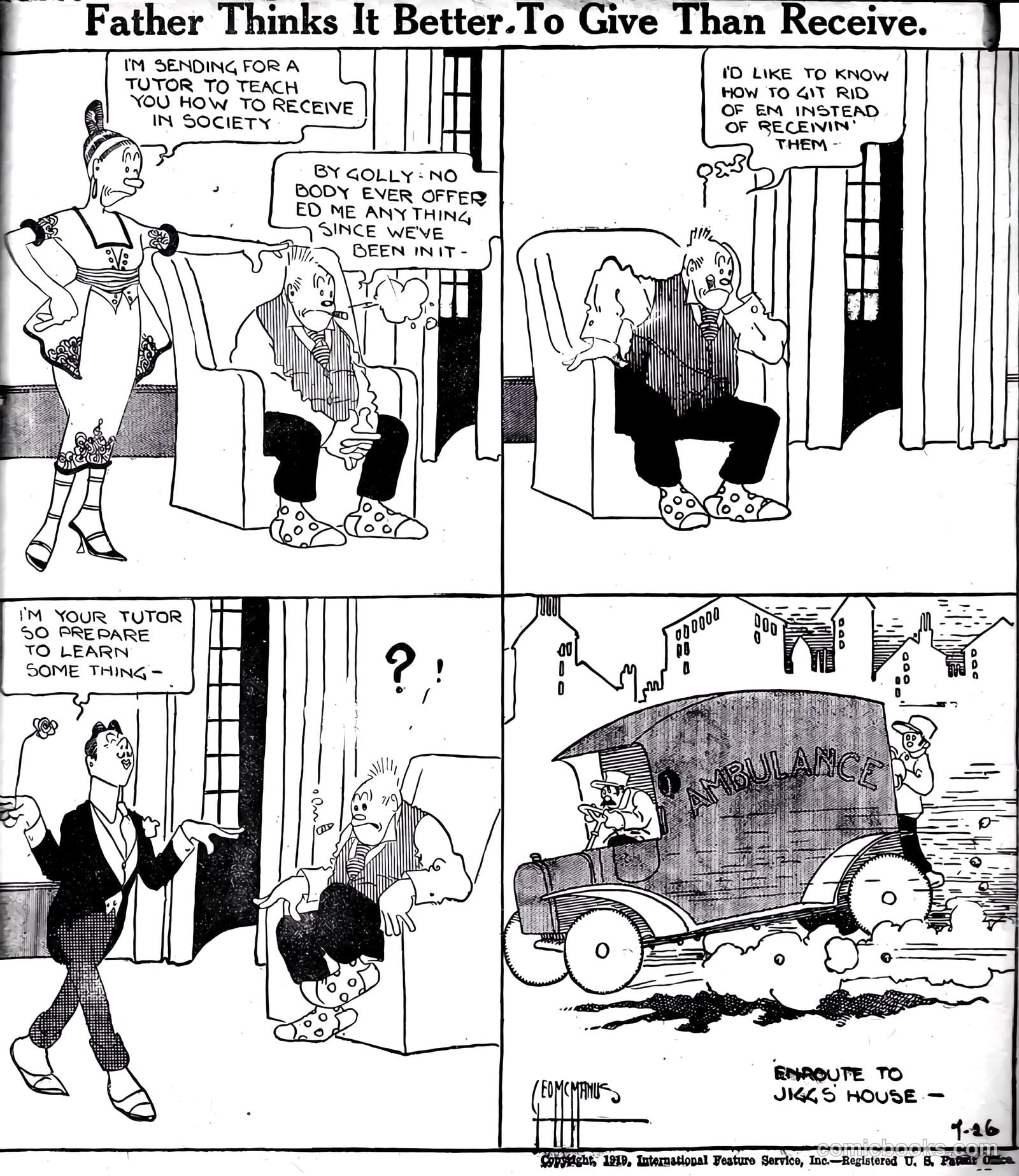 Bringing Up Father #3 (1920) — page 19 of 51